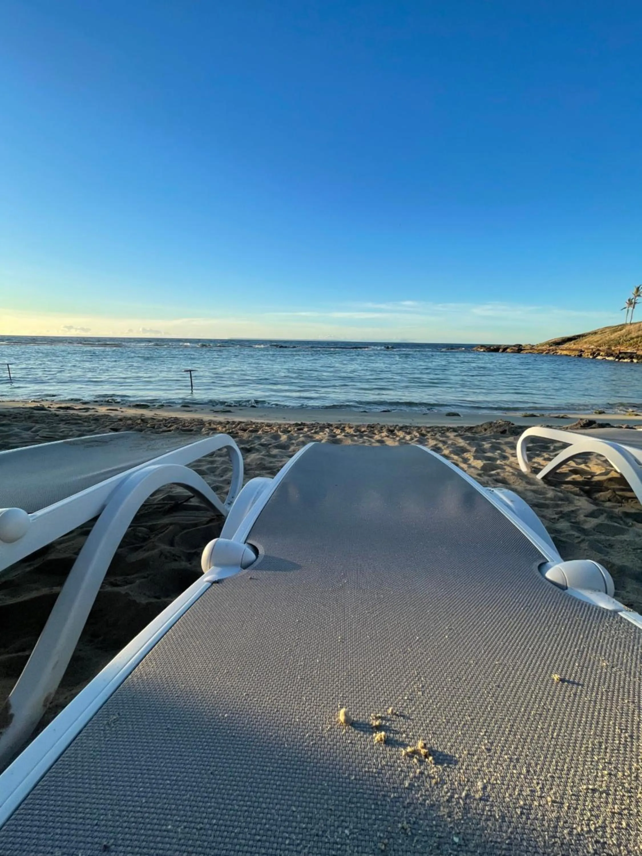 Sea view in Studio 25 m Manganao Joela 4 personnes avec machine a laver