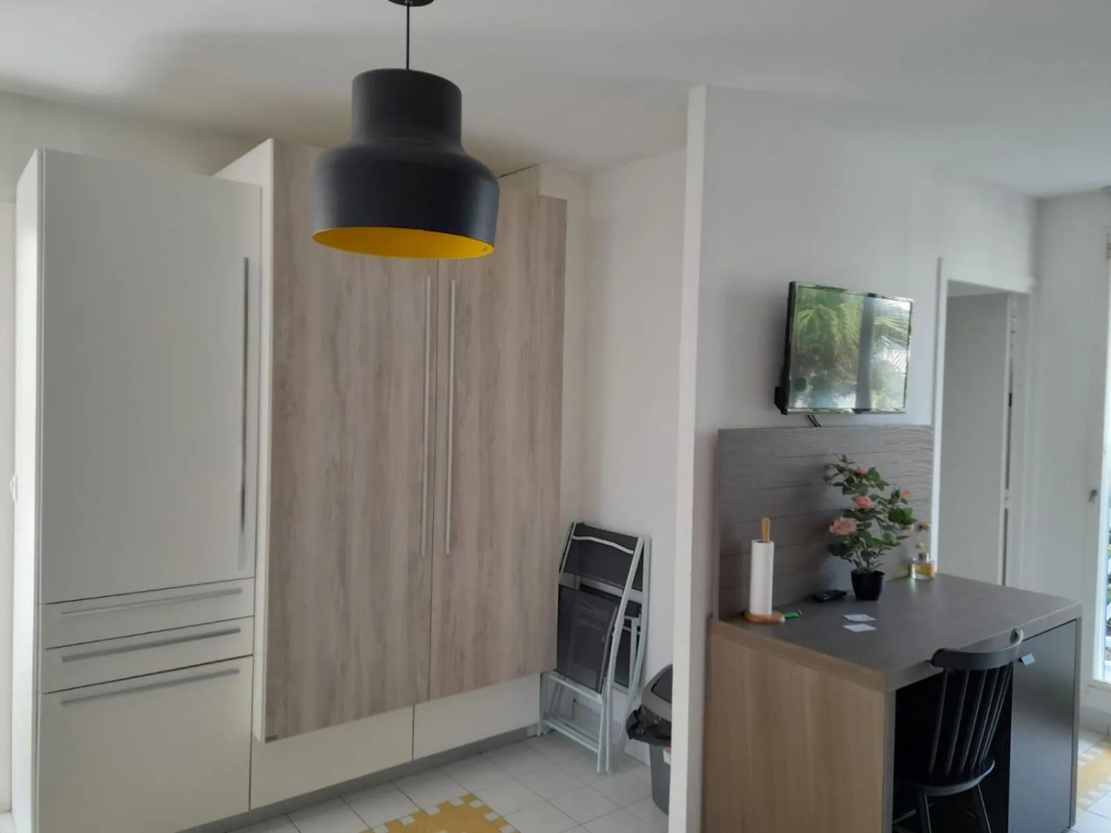 Studio 25 m Manganao Joela 4 personnes avec machine a laver