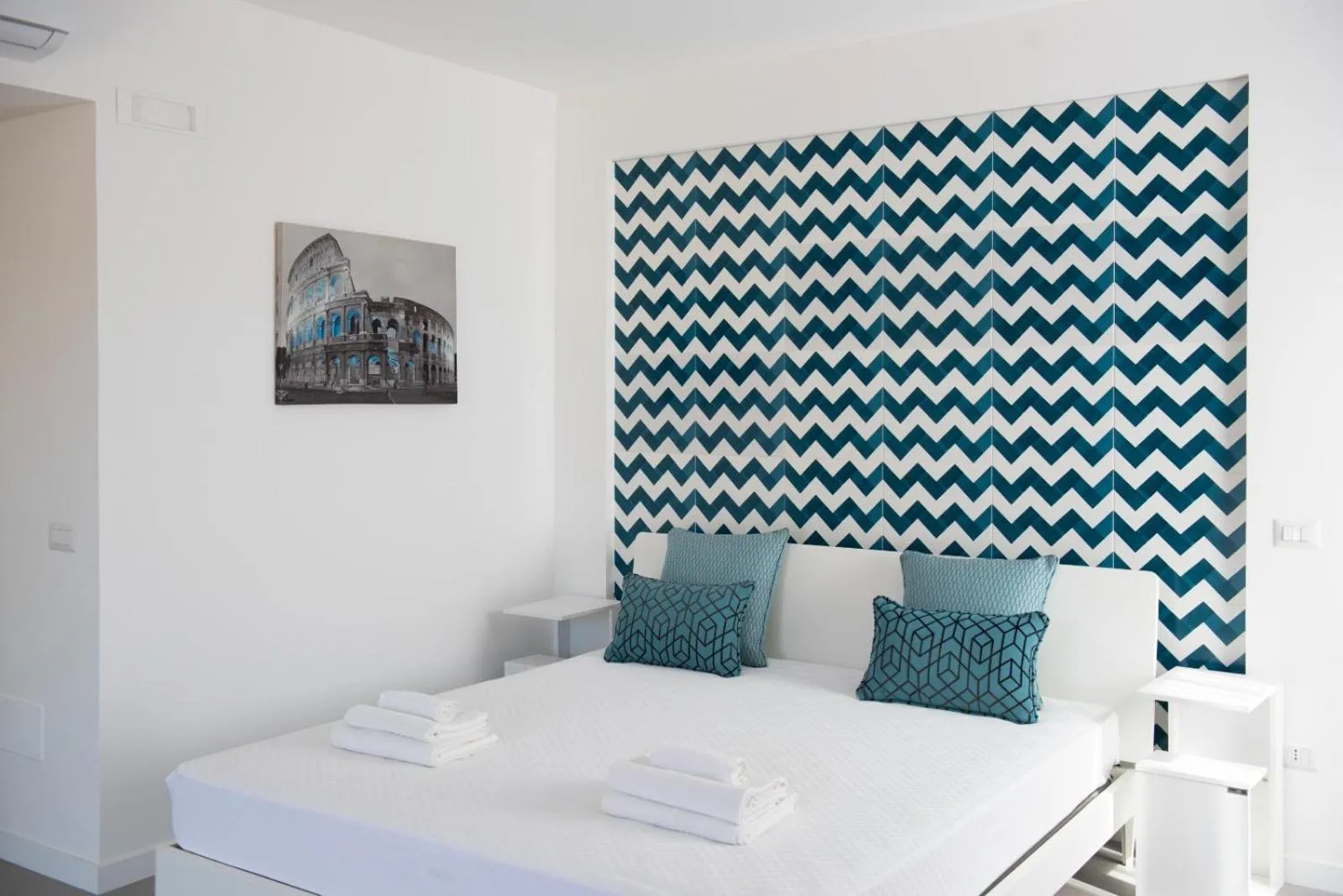 Bedroom, Bed in B&B Gemmis in Pompeii