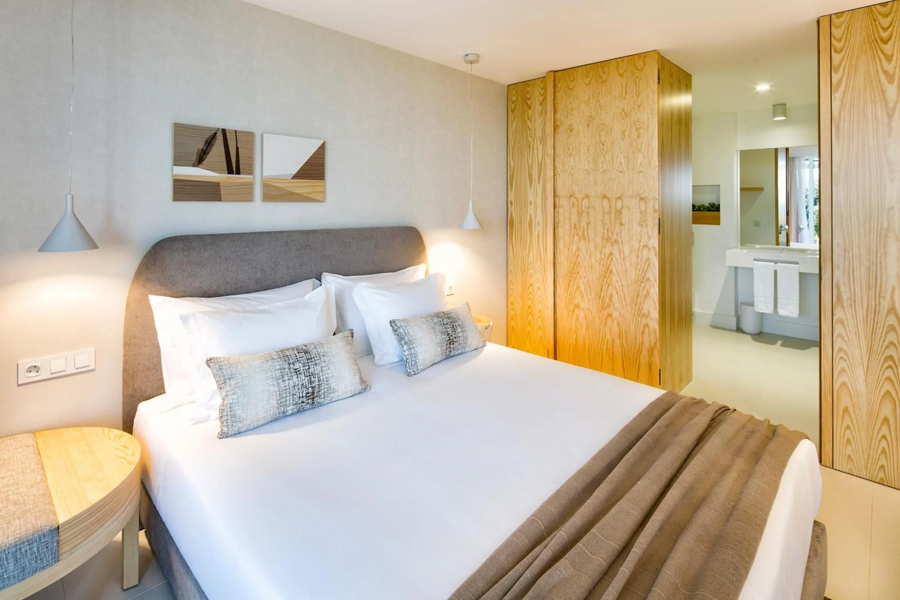 Patio, Bed in Quinta Dos Perfumes