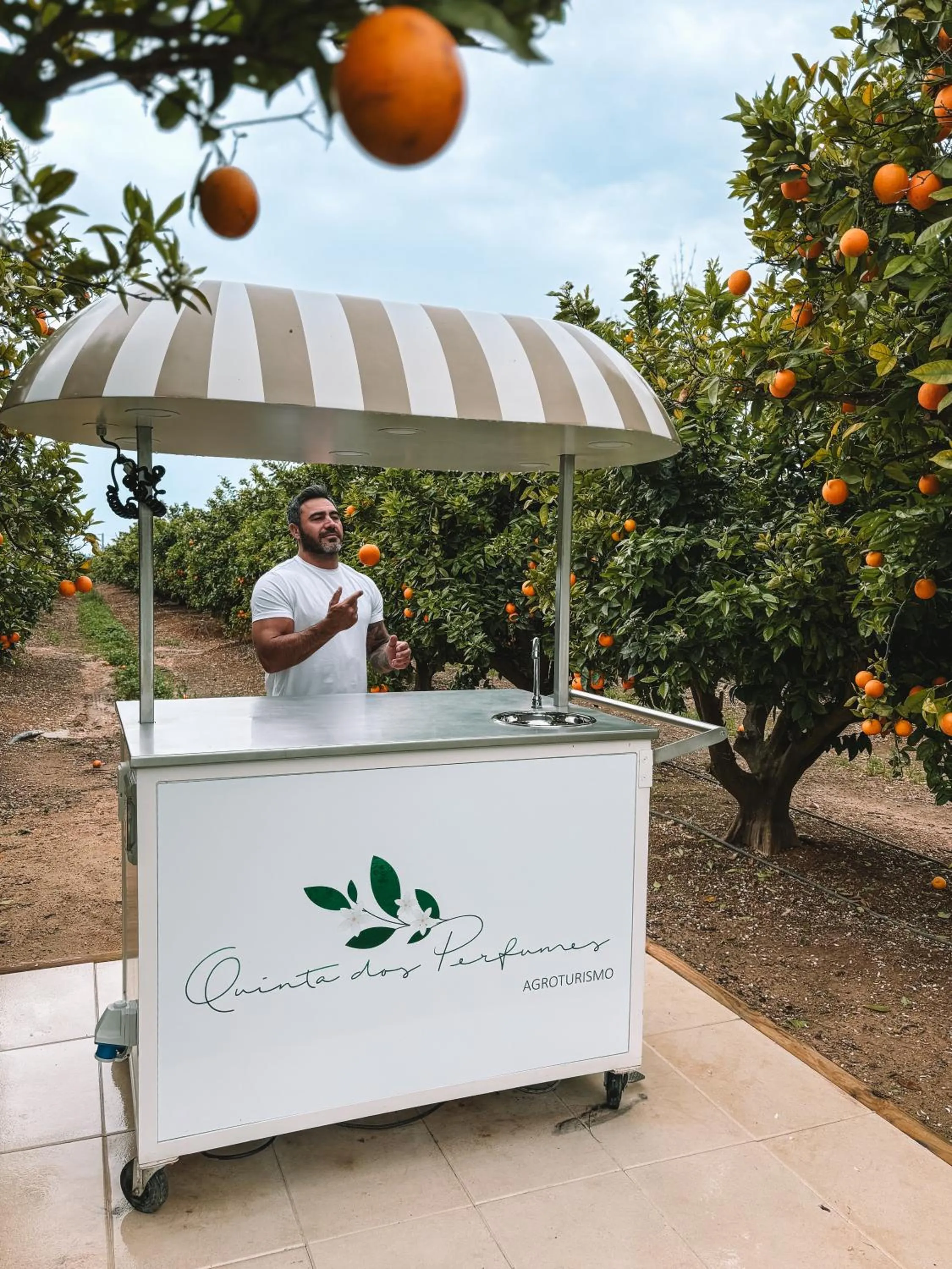 Food and drinks in Quinta Dos Perfumes