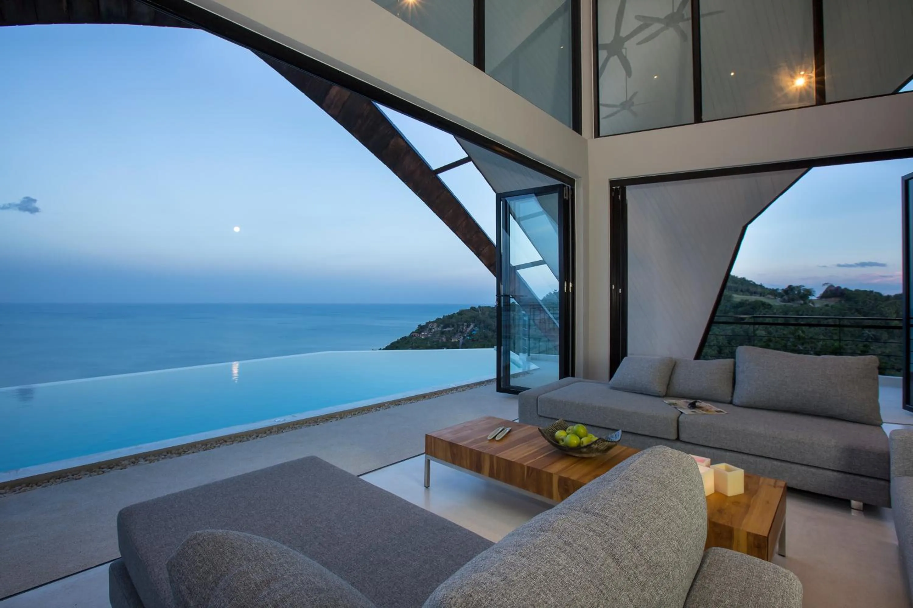 Living room in Moonshadow - Multiple Award Winning Villa in Chaweng Noi