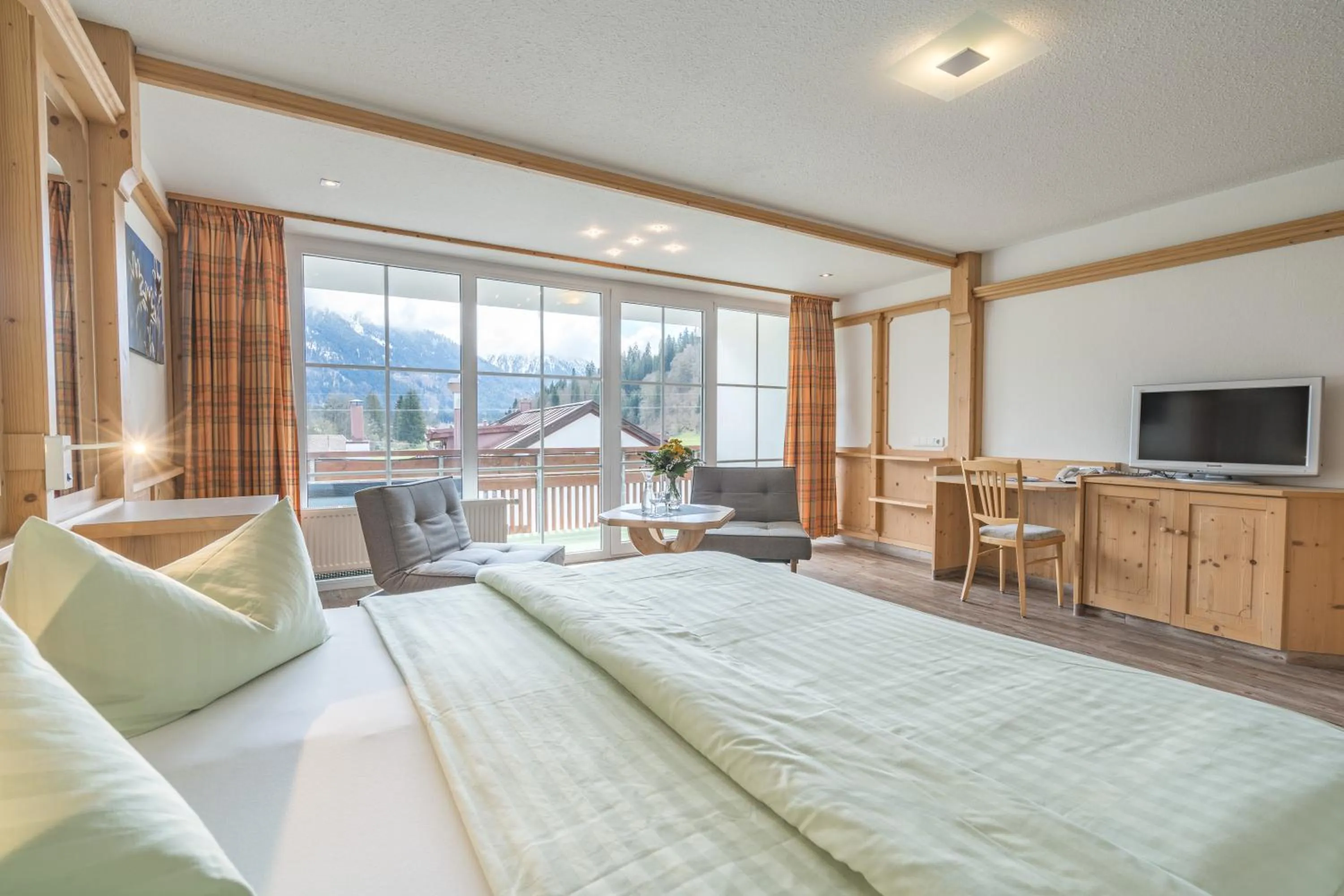 Bed in Wohlfühlhotel Frohsinn