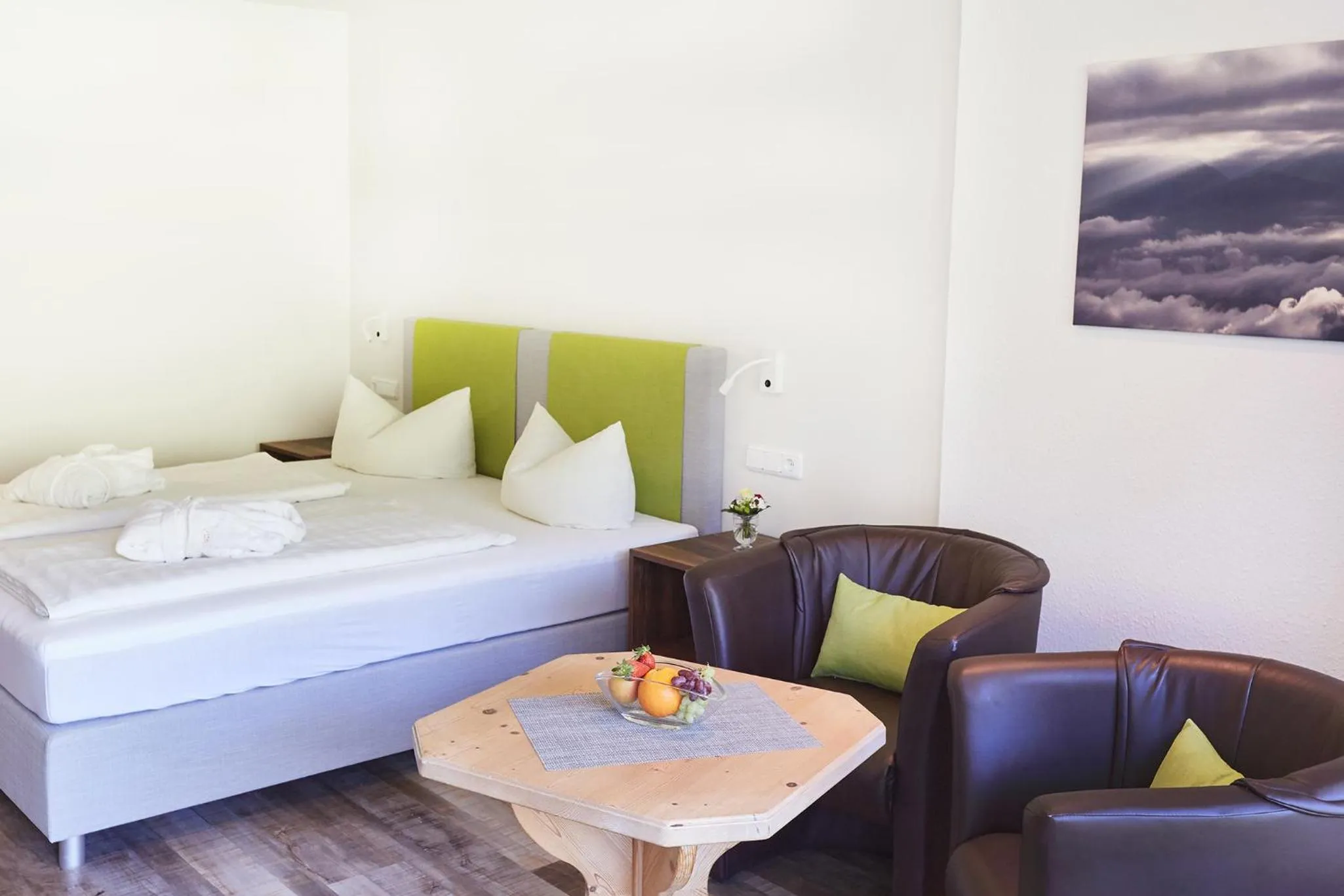 Bed in Wohlfühlhotel Frohsinn