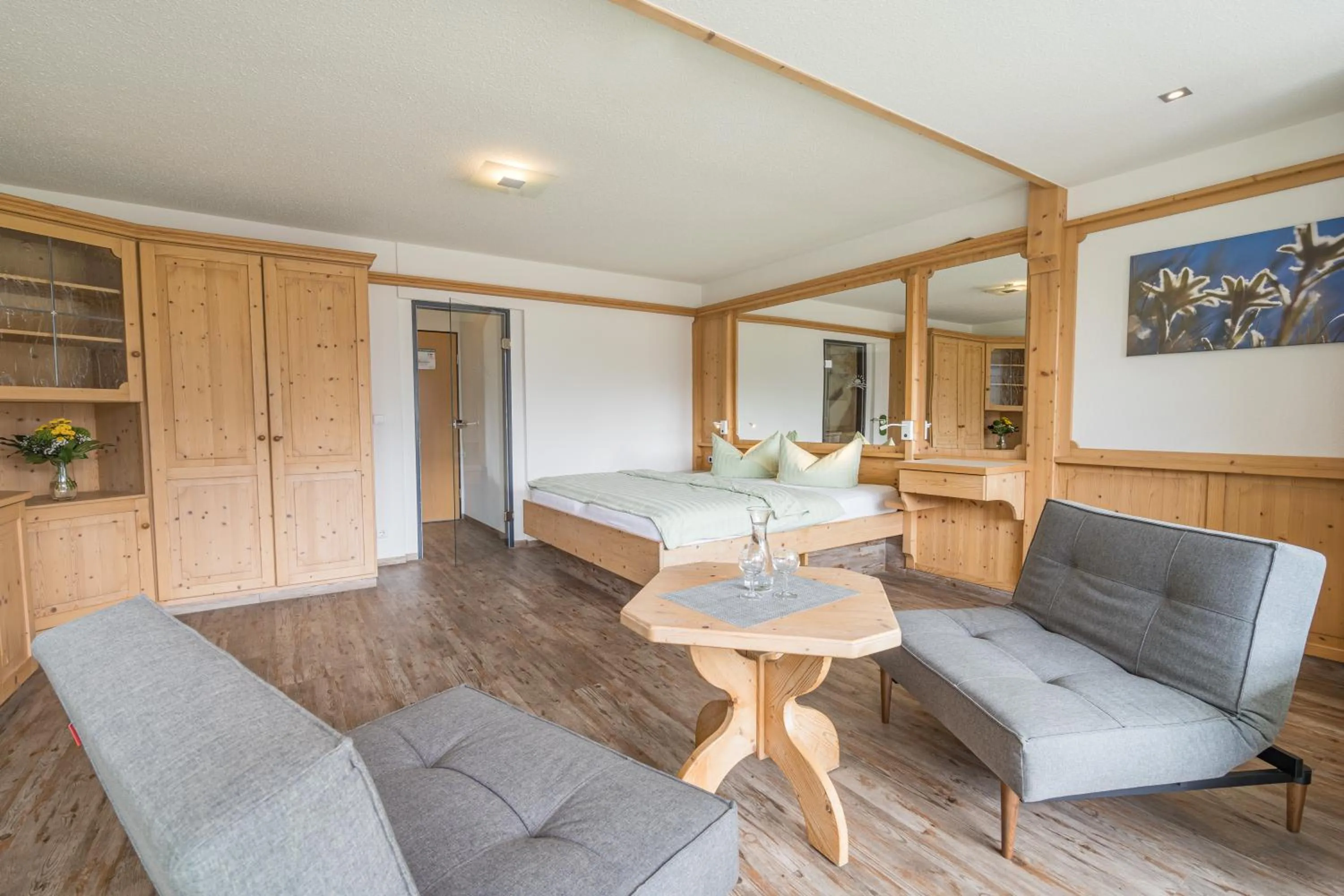 Bed in Wohlfühlhotel Frohsinn