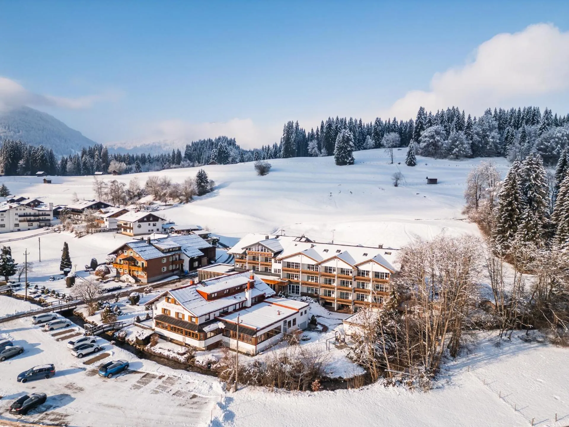Property building in Wohlfühlhotel Frohsinn