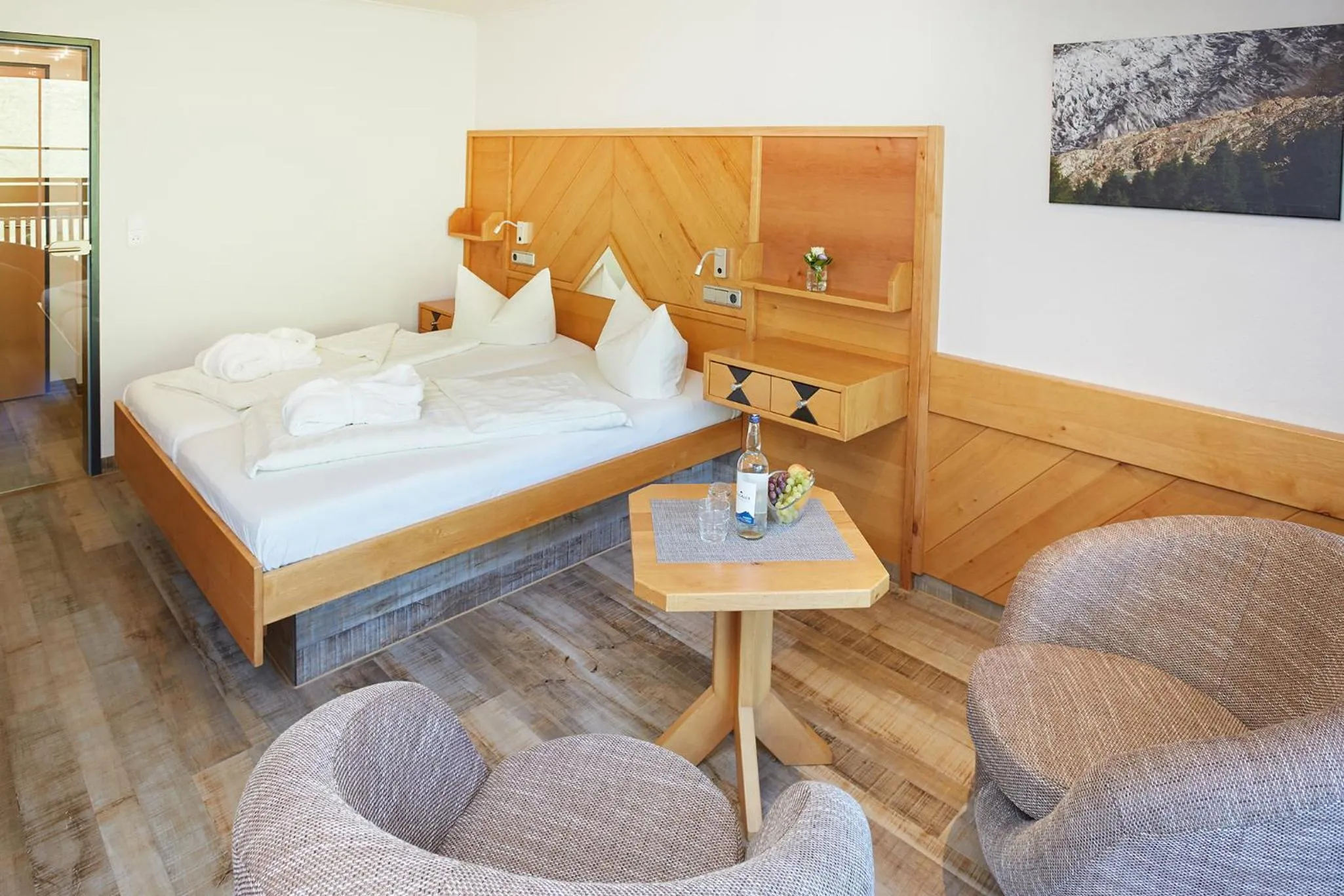 Bed in Wohlfühlhotel Frohsinn