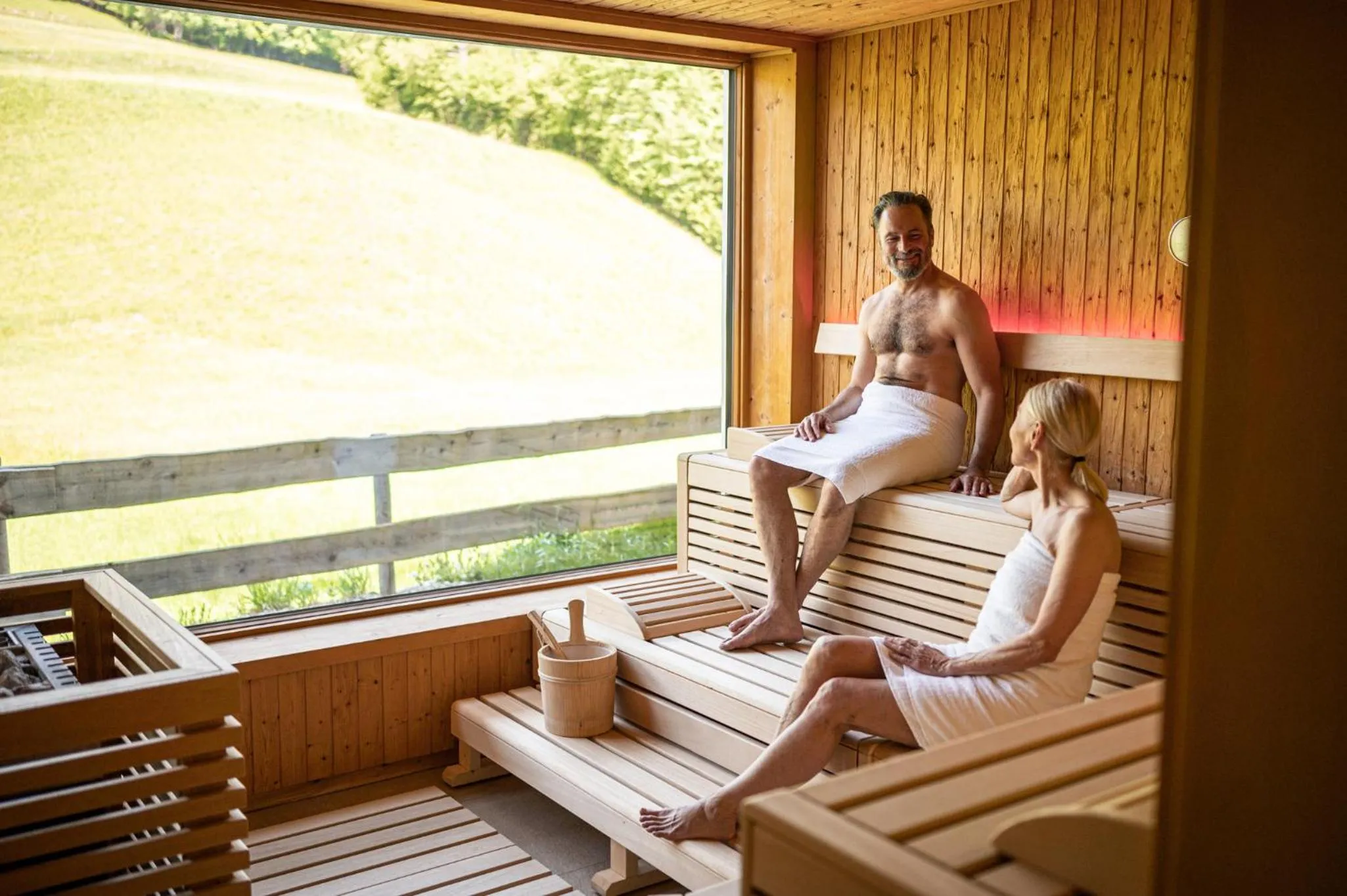 People in Wohlfühlhotel Frohsinn