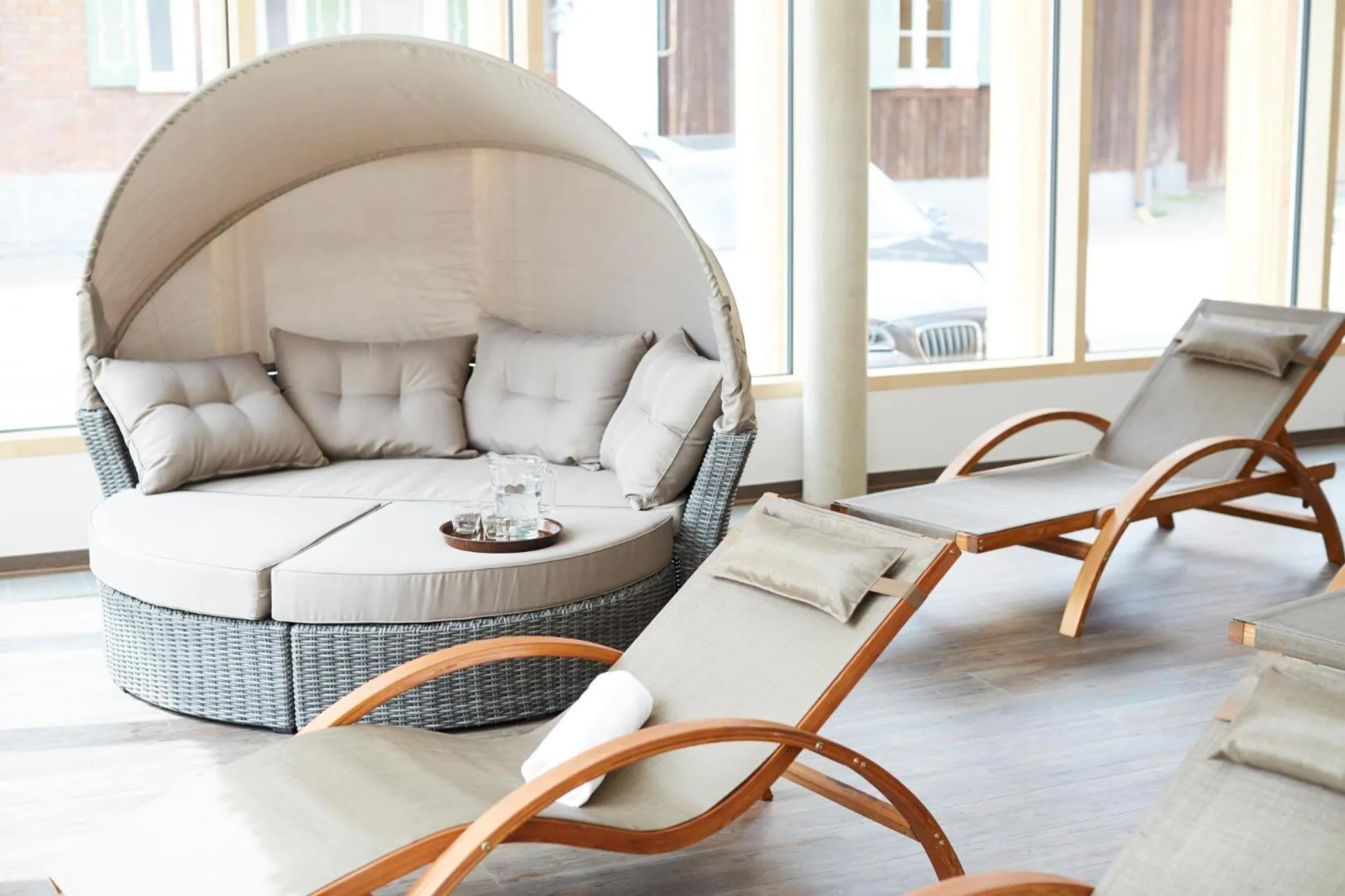 Spa and wellness centre/facilities in Wohlfühlhotel Frohsinn