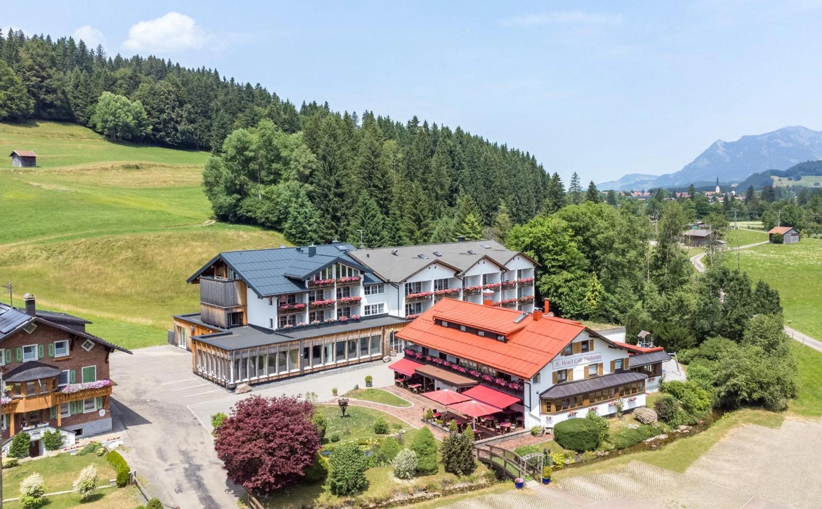 Property building in Wohlfühlhotel Frohsinn