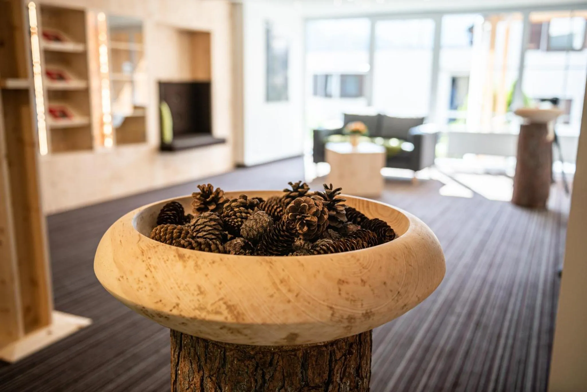 Seating area in Wohlfühlhotel Frohsinn