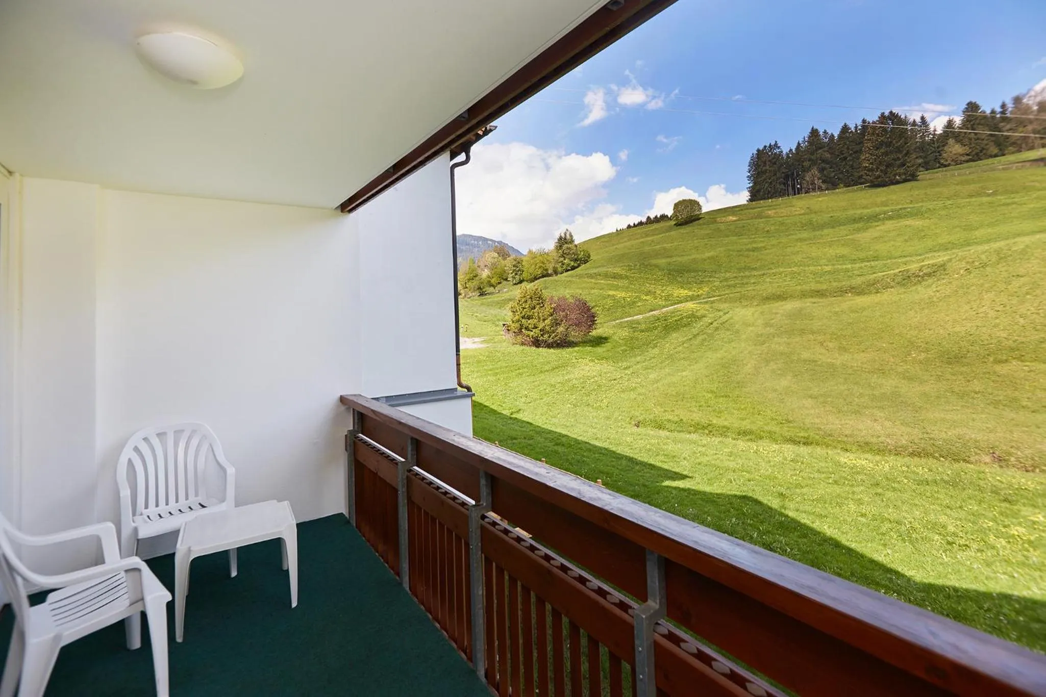 Balcony/Terrace in Wohlfühlhotel Frohsinn