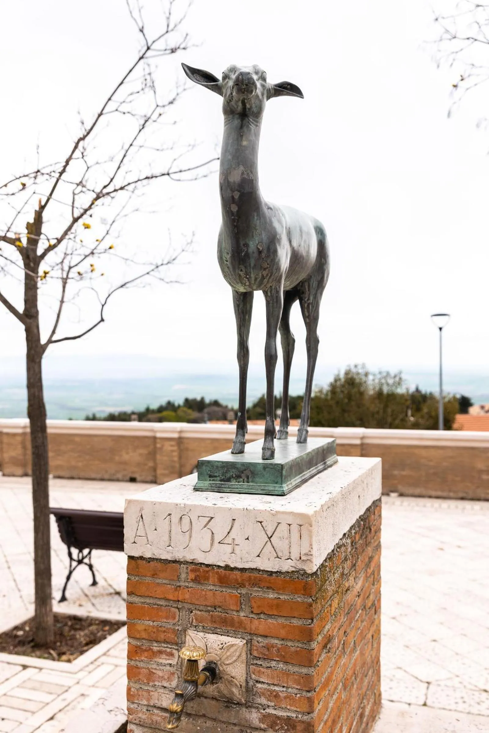 City view in AGORA' Castelnuovo della Daunia