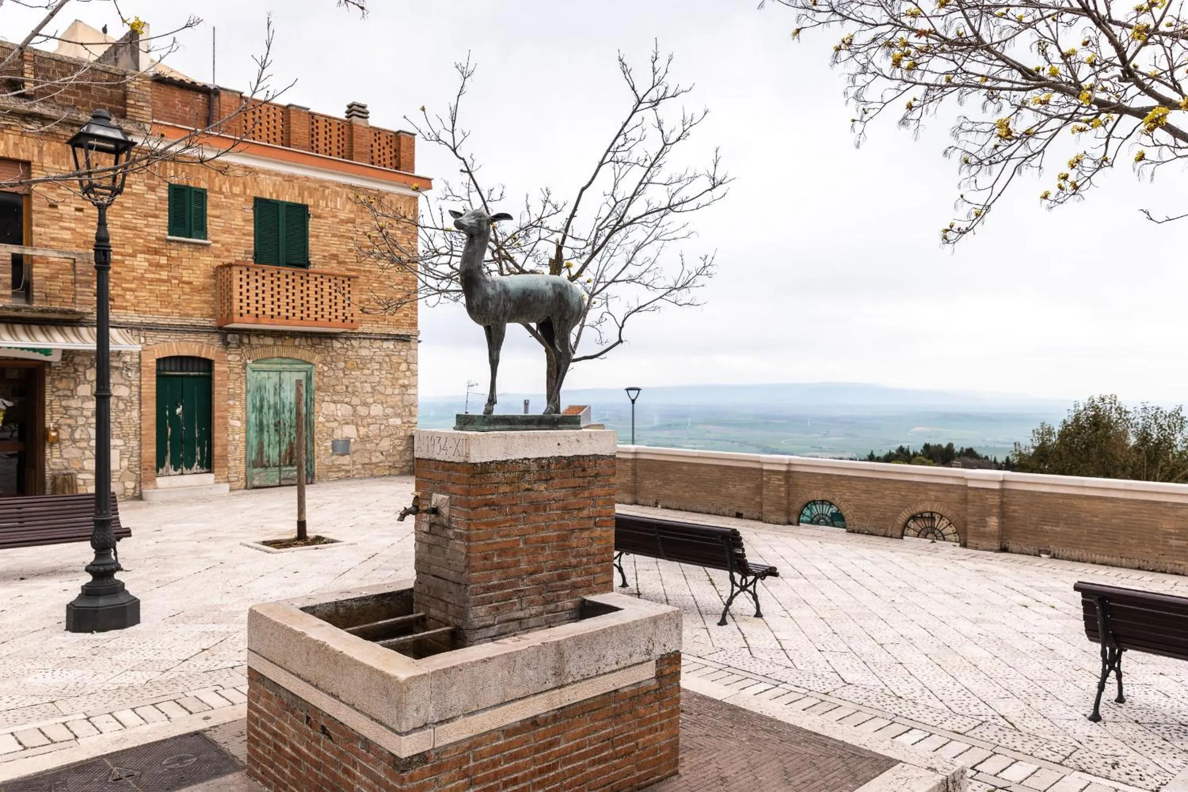 Natural landscape in AGORA' Castelnuovo della Daunia