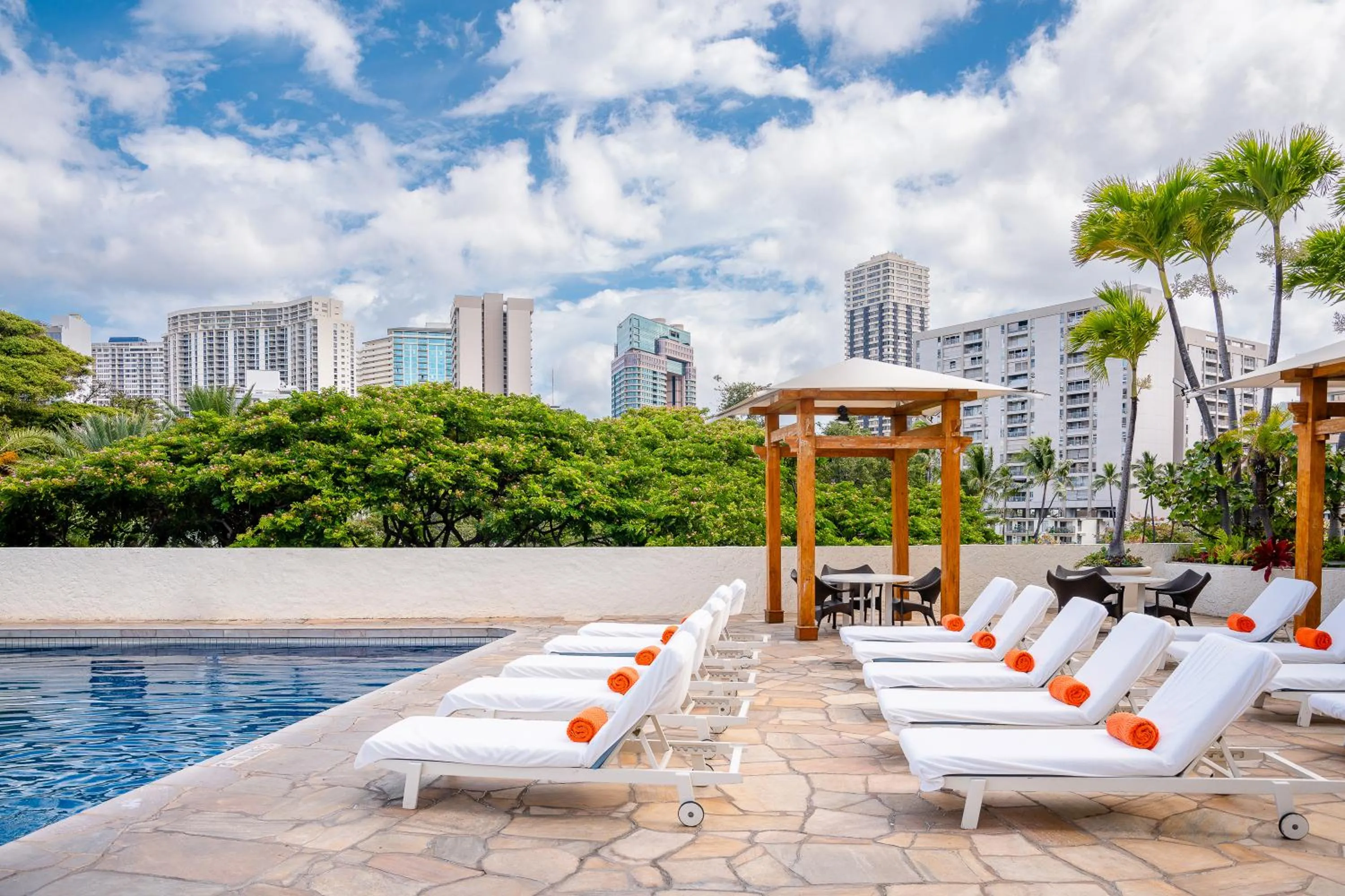 Swimming pool in Luana Waikiki Hotel & Suites
