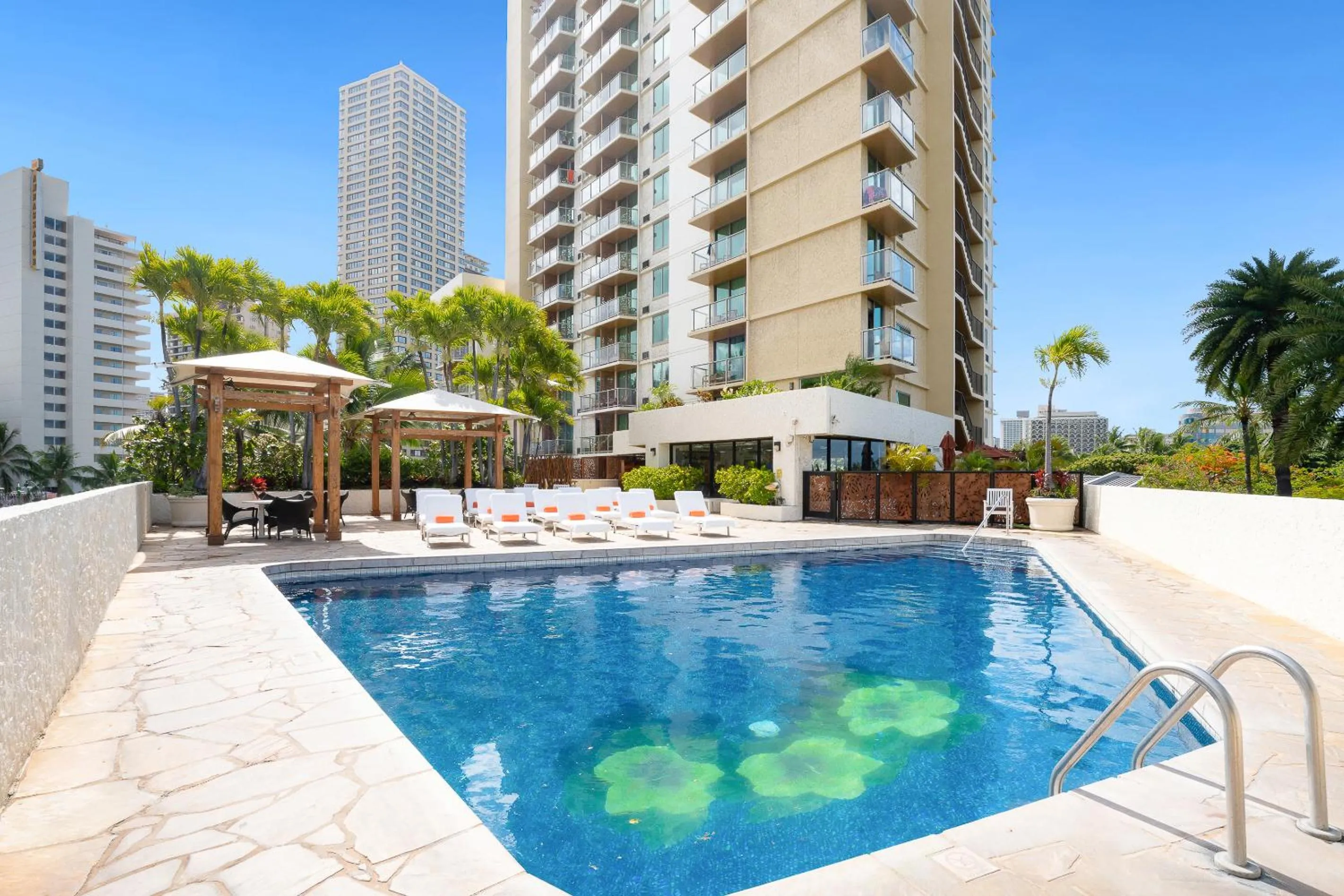 Swimming pool in Luana Waikiki Hotel & Suites