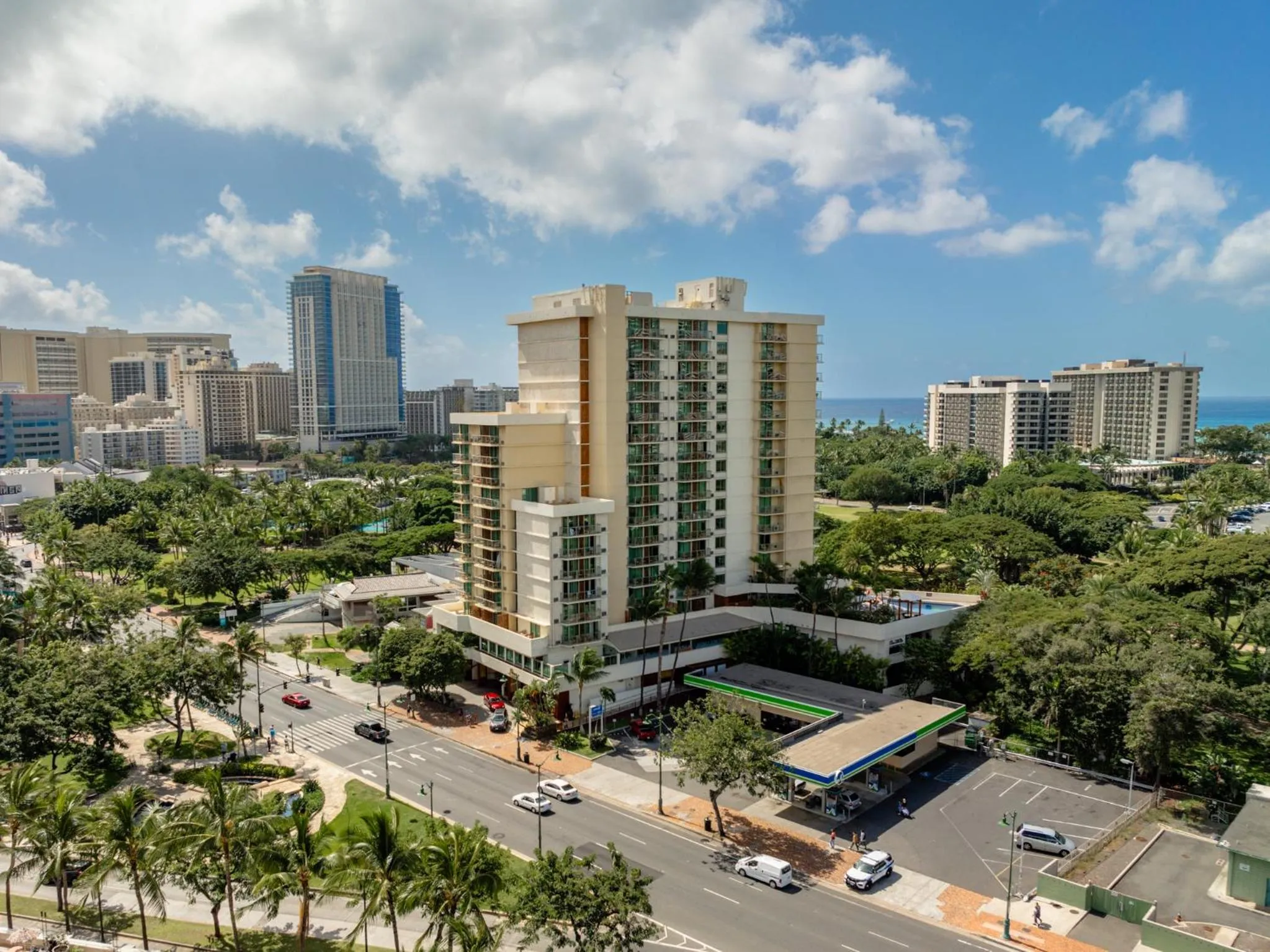 Property building in Luana Waikiki Hotel & Suites