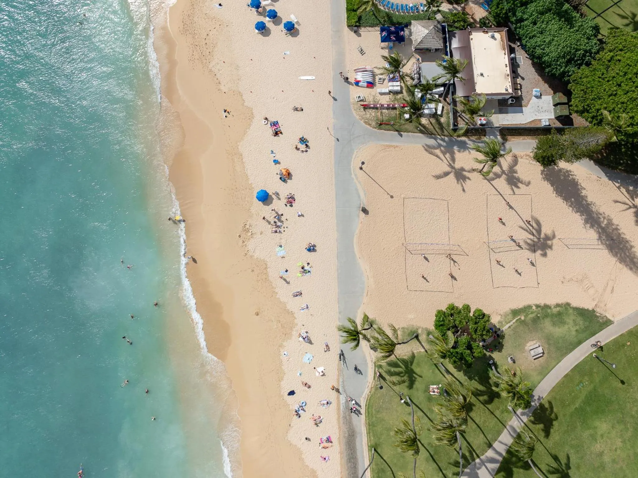 Beach in Luana Waikiki Hotel & Suites