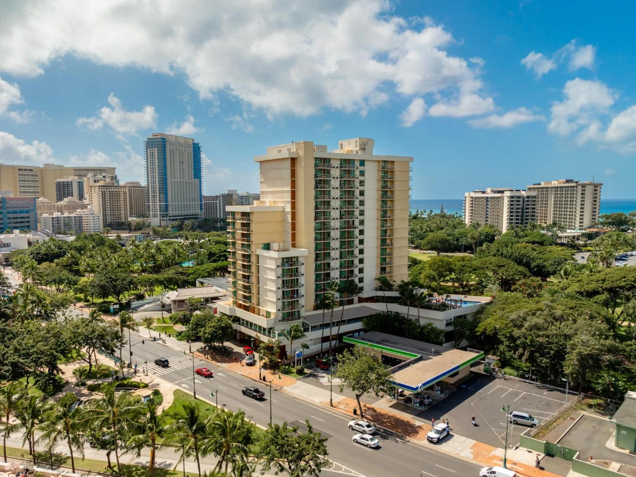 Property building in Luana Waikiki Hotel & Suites
