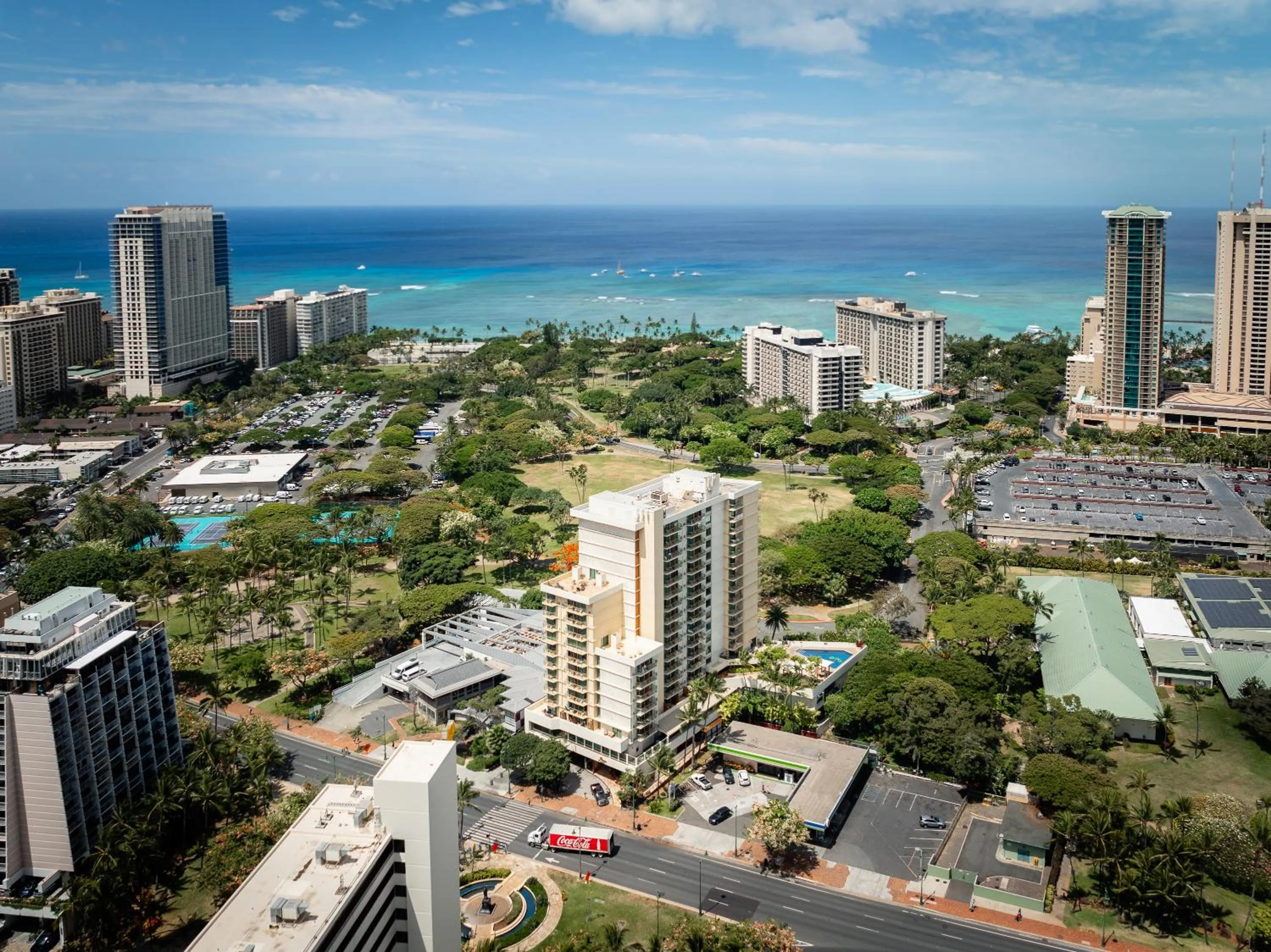 Property building in Luana Waikiki Hotel & Suites