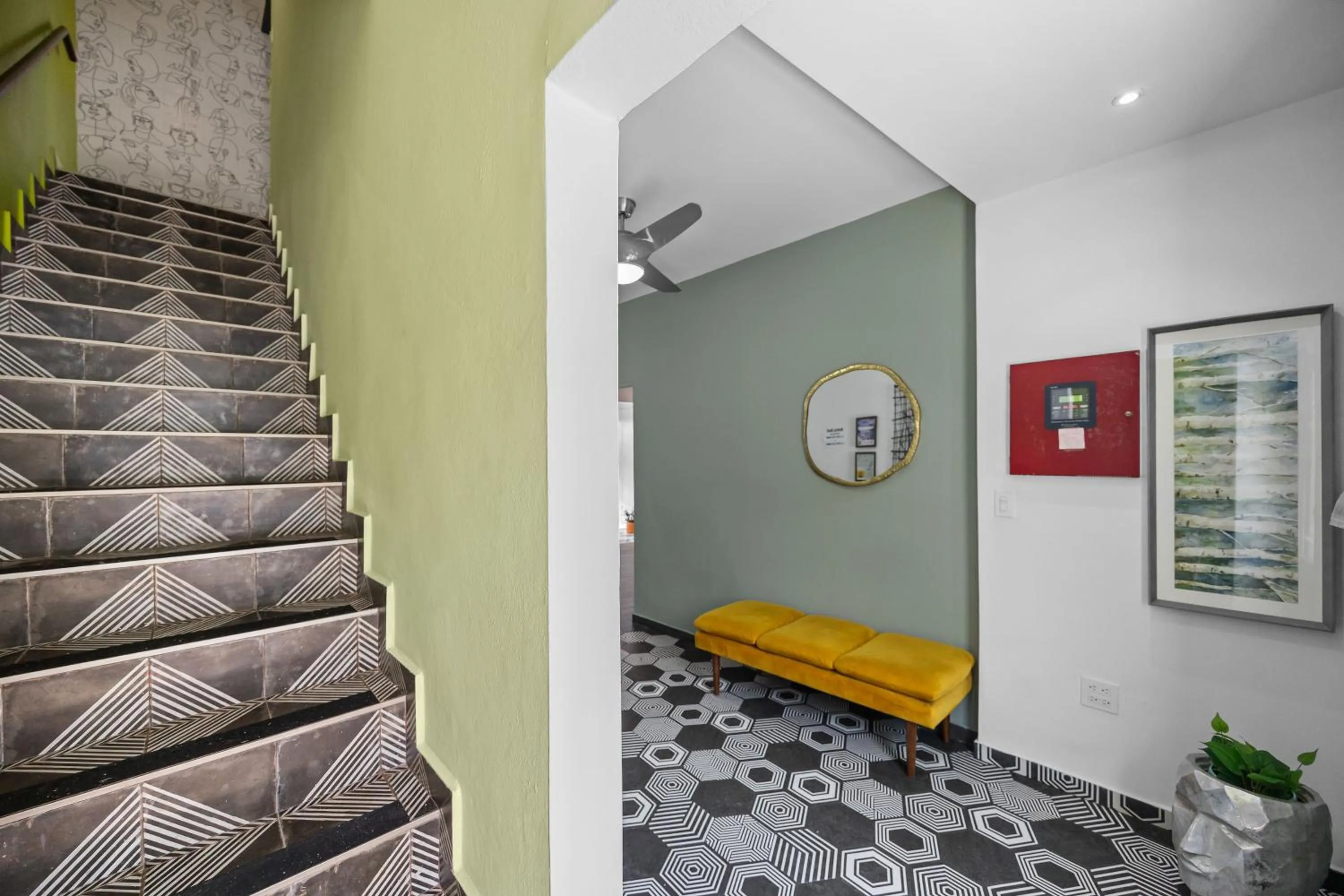 Lobby or reception in La Buena Vida Inn