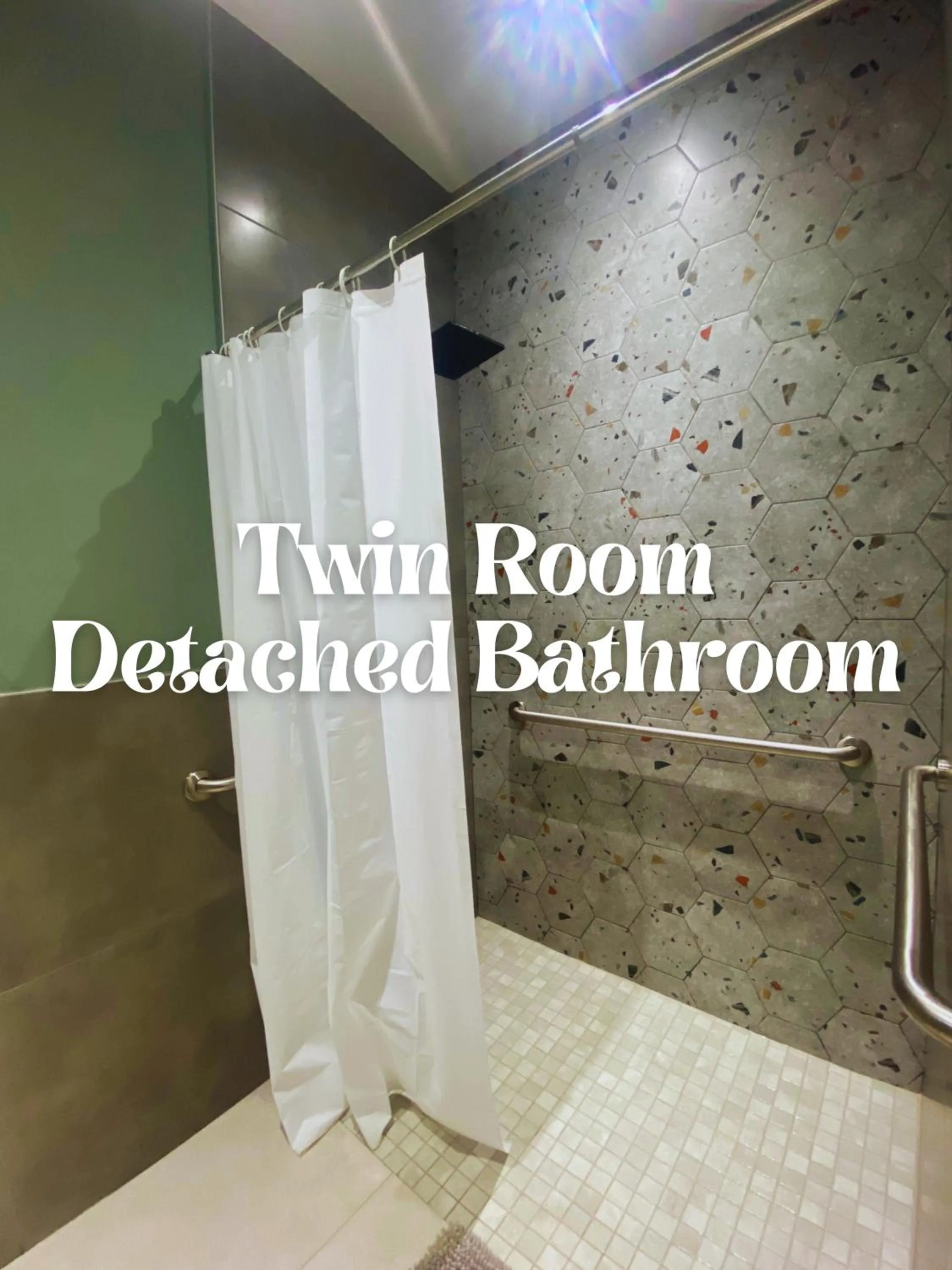 Bathroom in La Buena Vida Inn