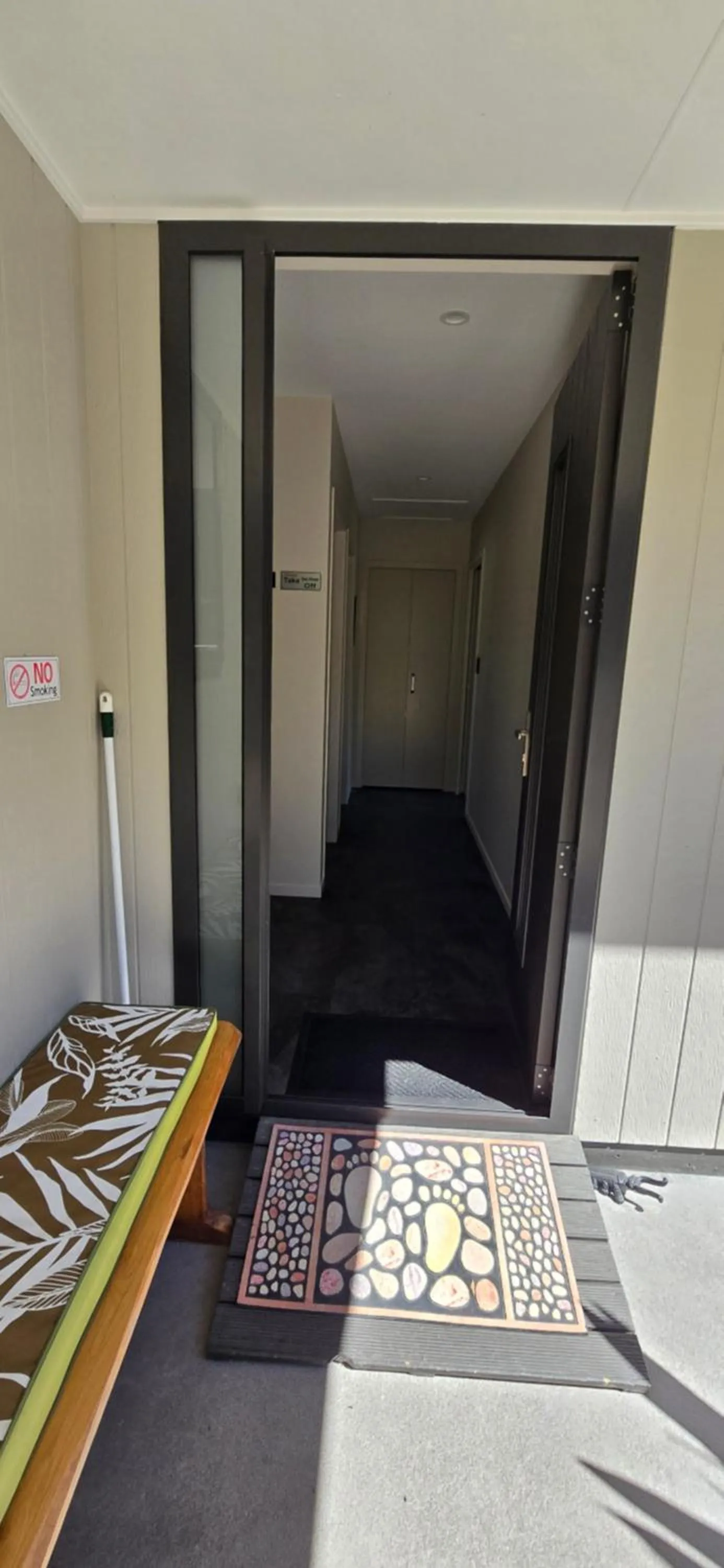 Facade/entrance in The Rocks Chalets