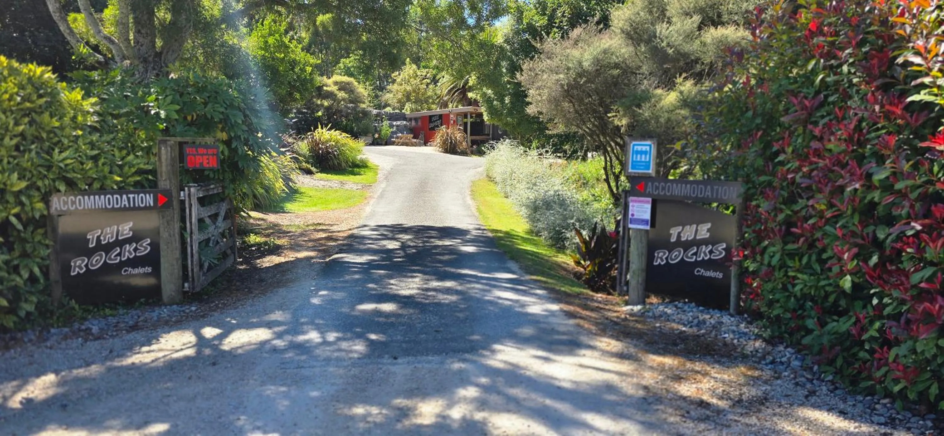 Property logo or sign in The Rocks Chalets