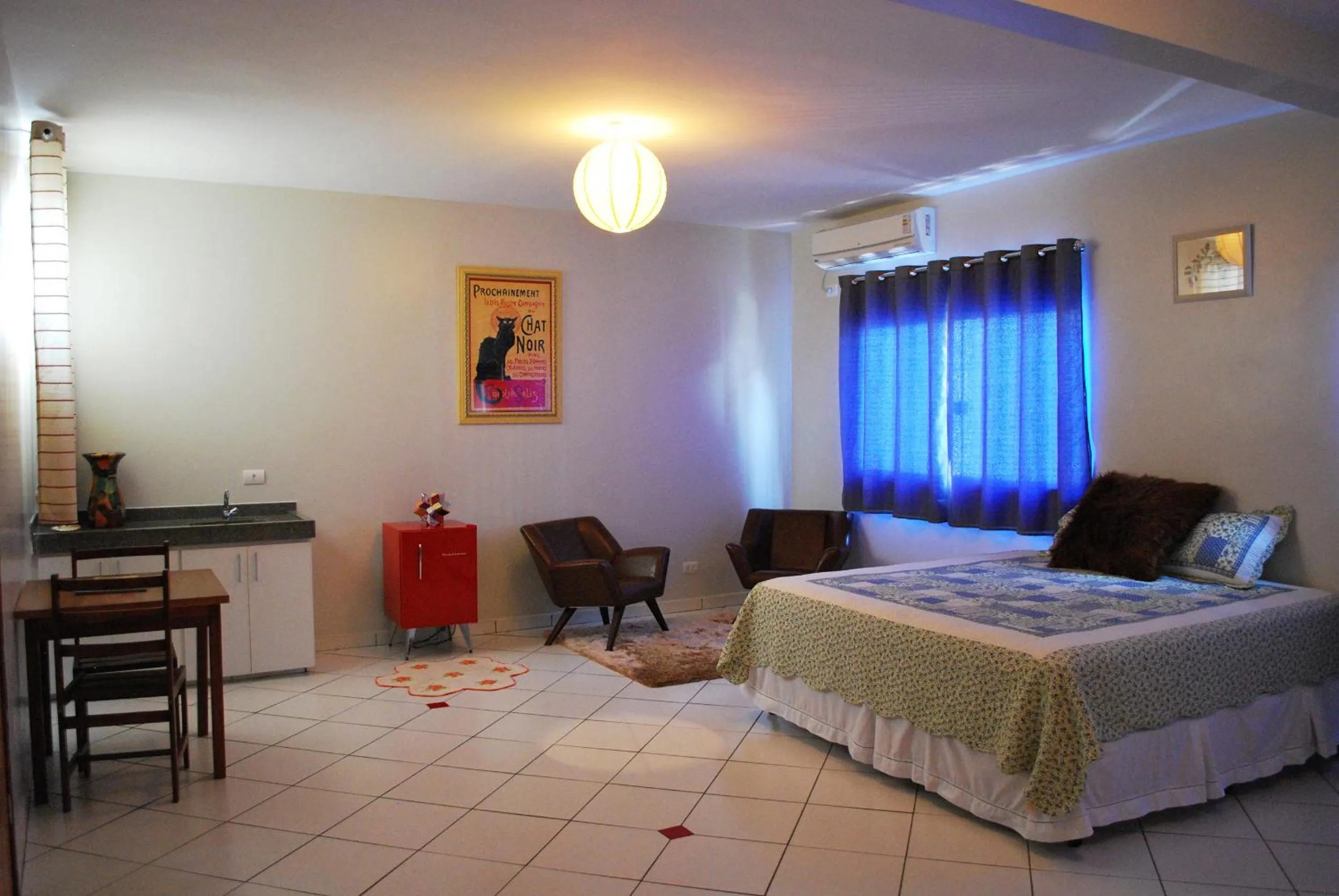 Bed in Pousada Beira Rio