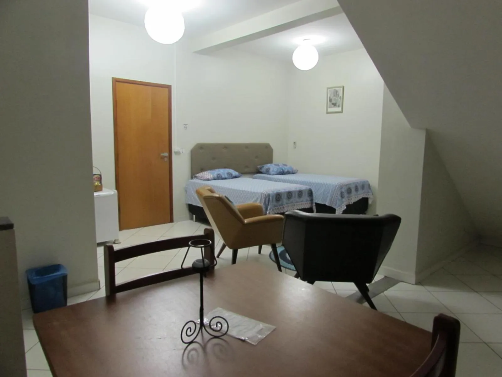 Bathroom, Bed in Pousada Beira Rio