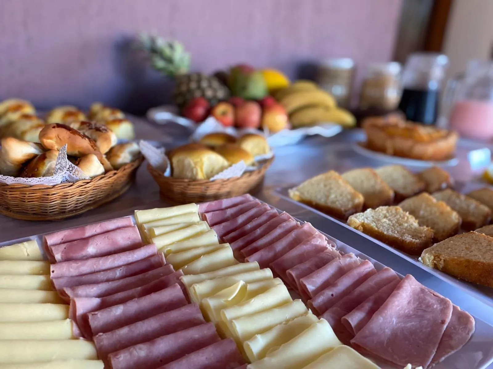 Breakfast in Pousada Ponta dos Corais