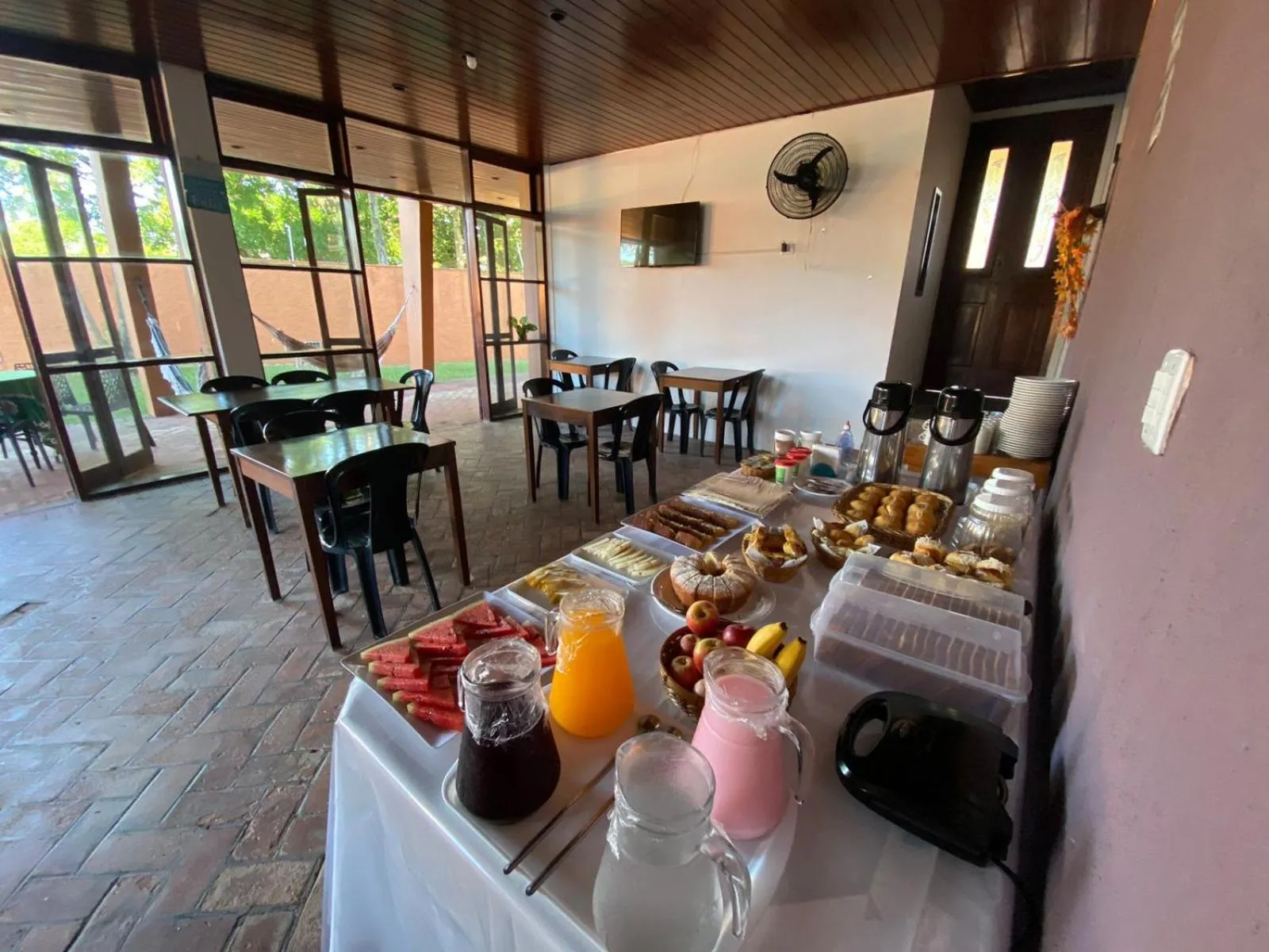 Breakfast in Pousada Ponta dos Corais