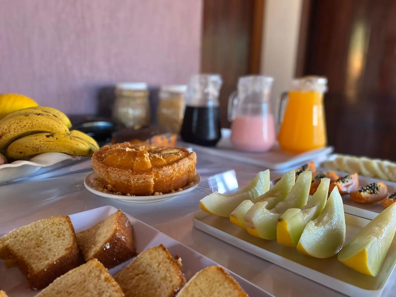 Breakfast in Pousada Ponta dos Corais
