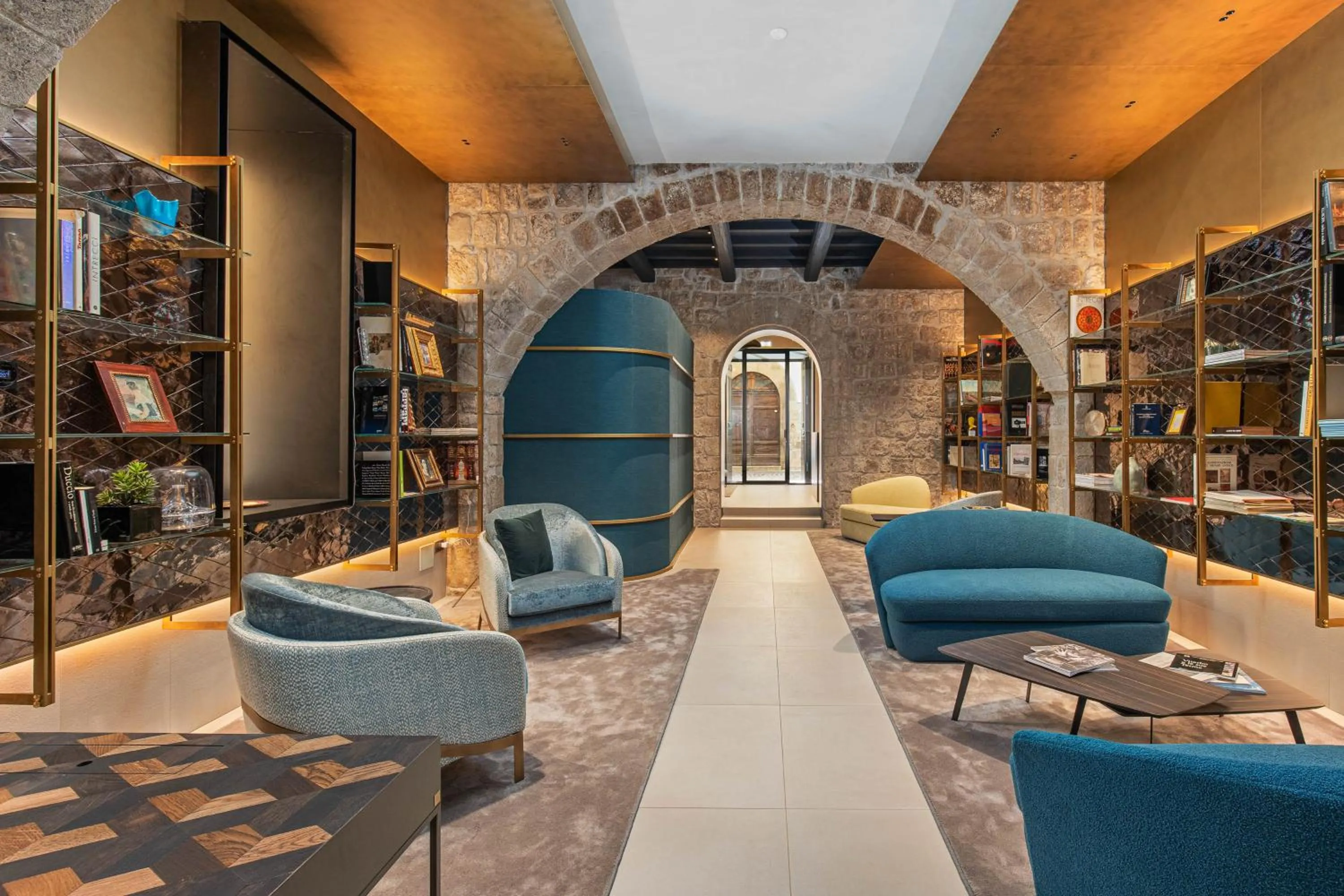 Lobby or reception in PALAZZO UBERTINI Urban Suites