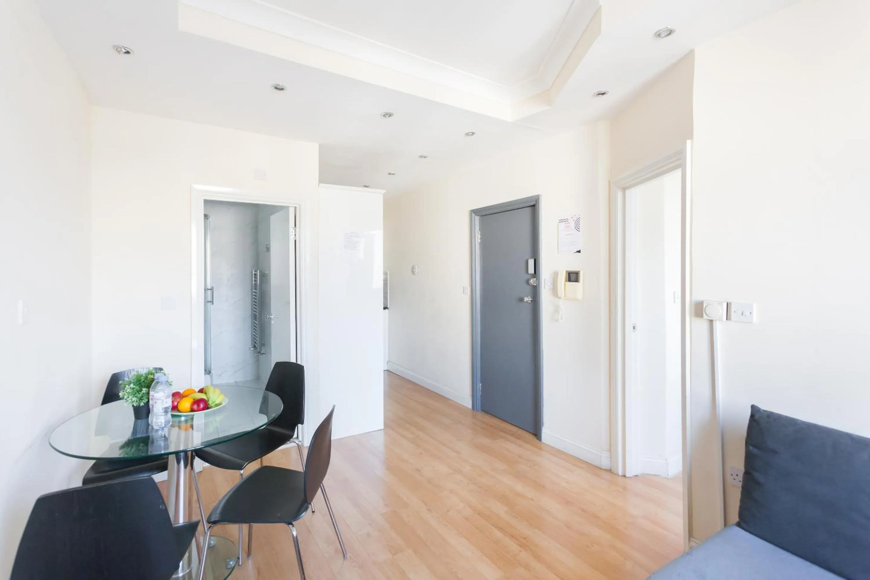 Living room in Euston Modern Apartments