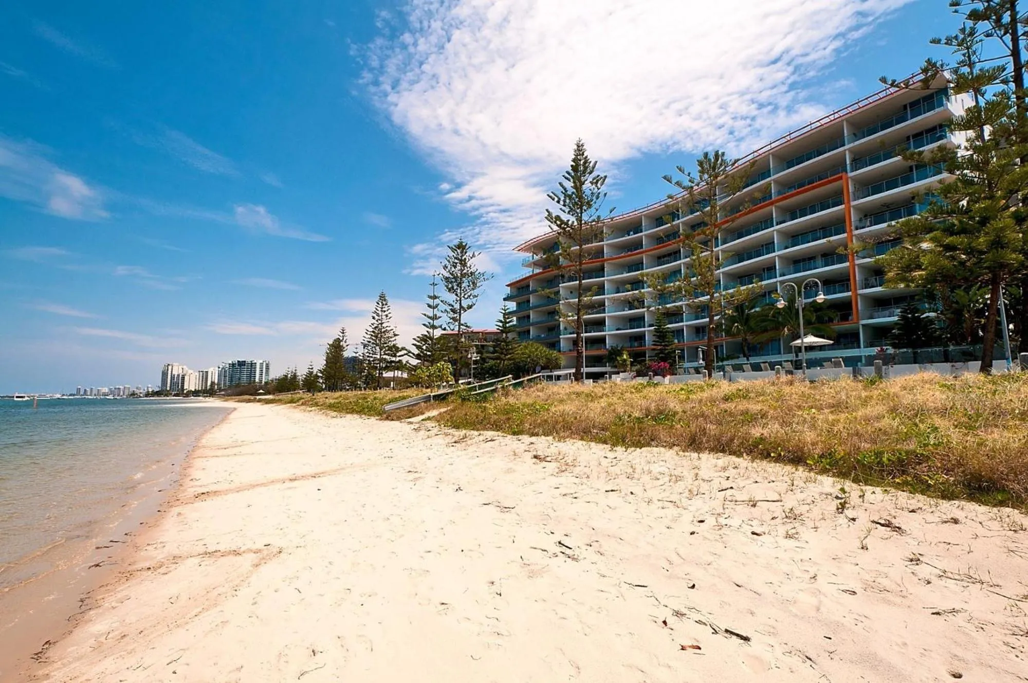Property building in Silvershore Apartments on the Broadwater