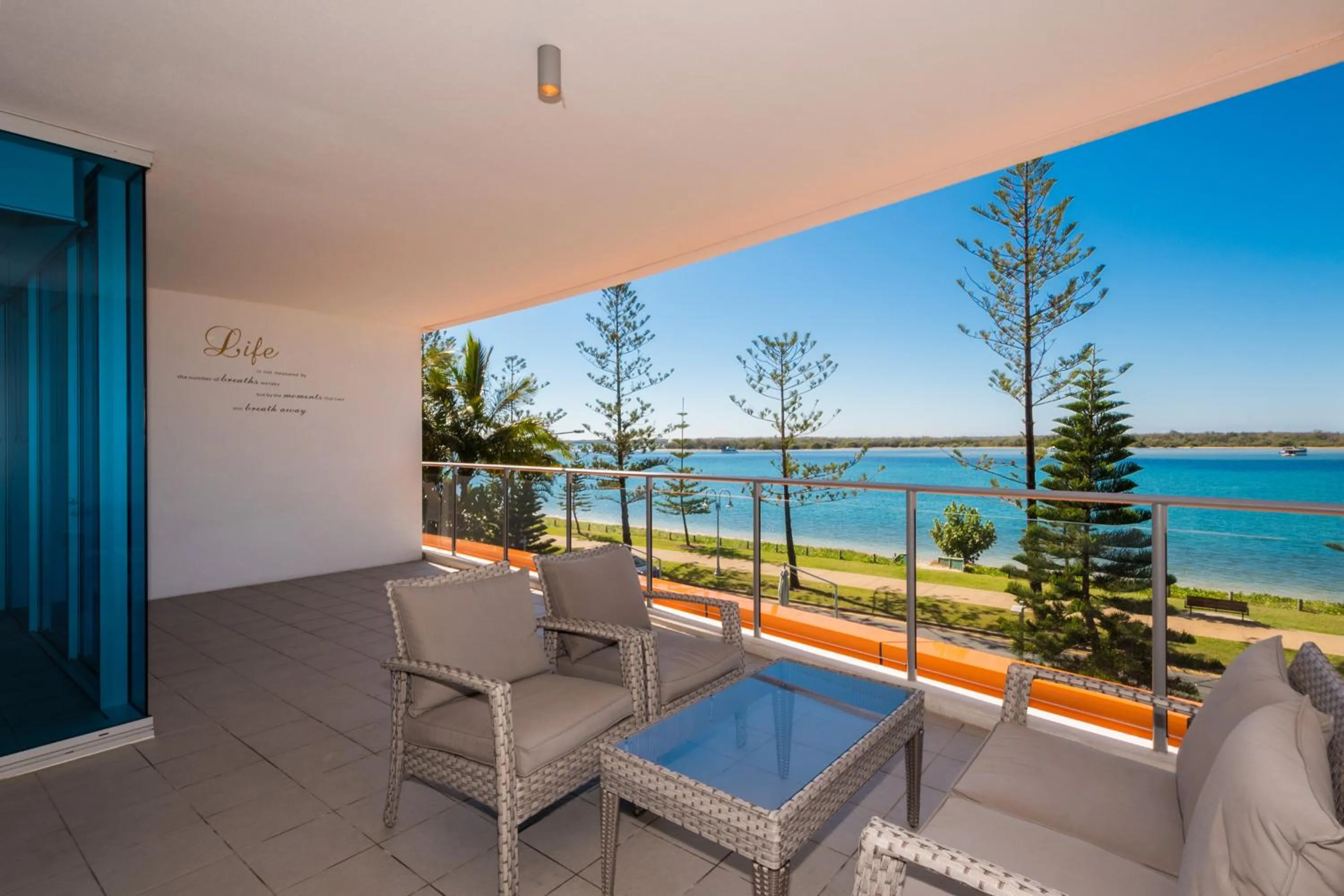View (from property/room) in Silvershore Apartments on the Broadwater
