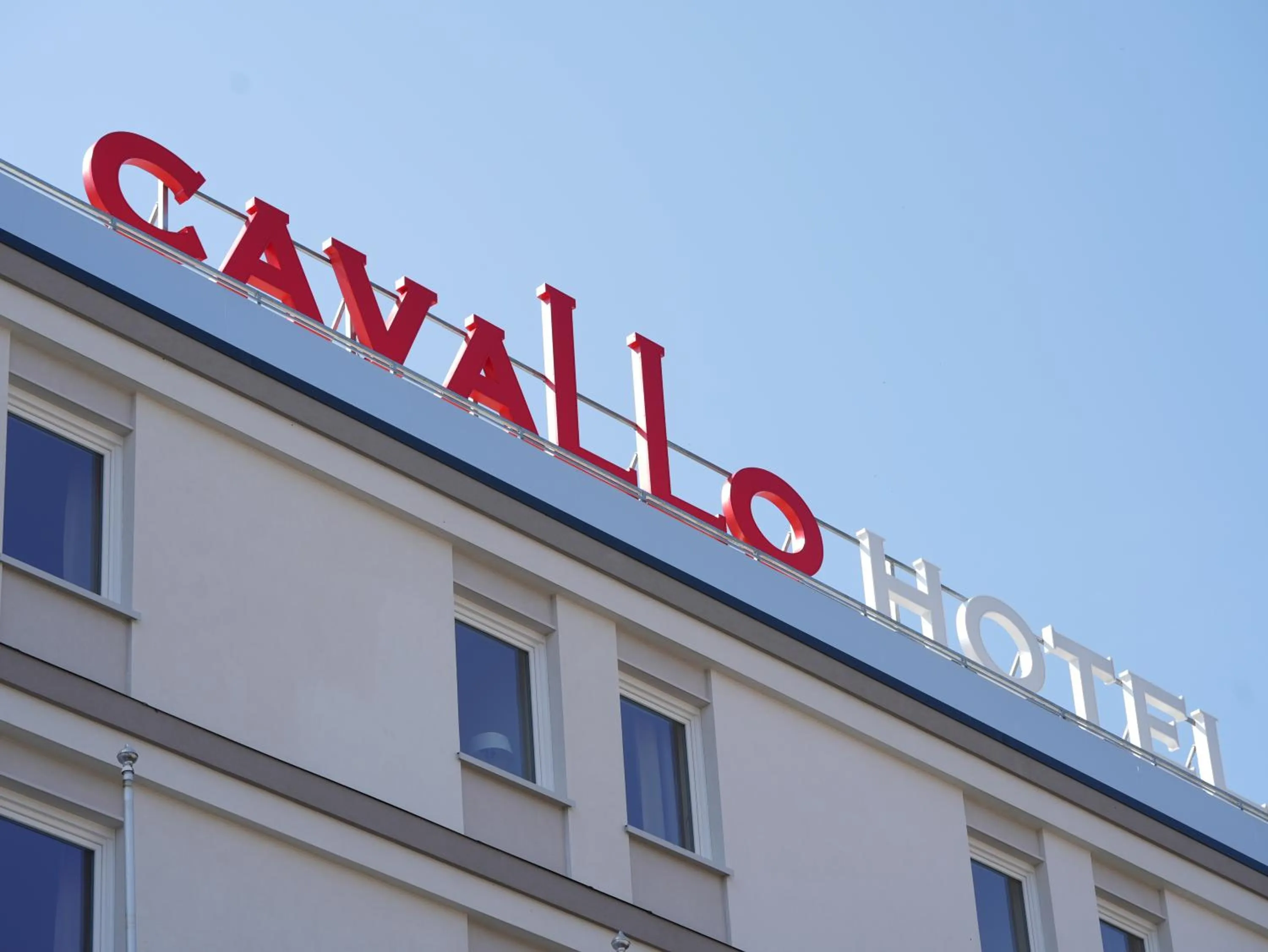 Property logo or sign in Cavallo Hotel Verona Est