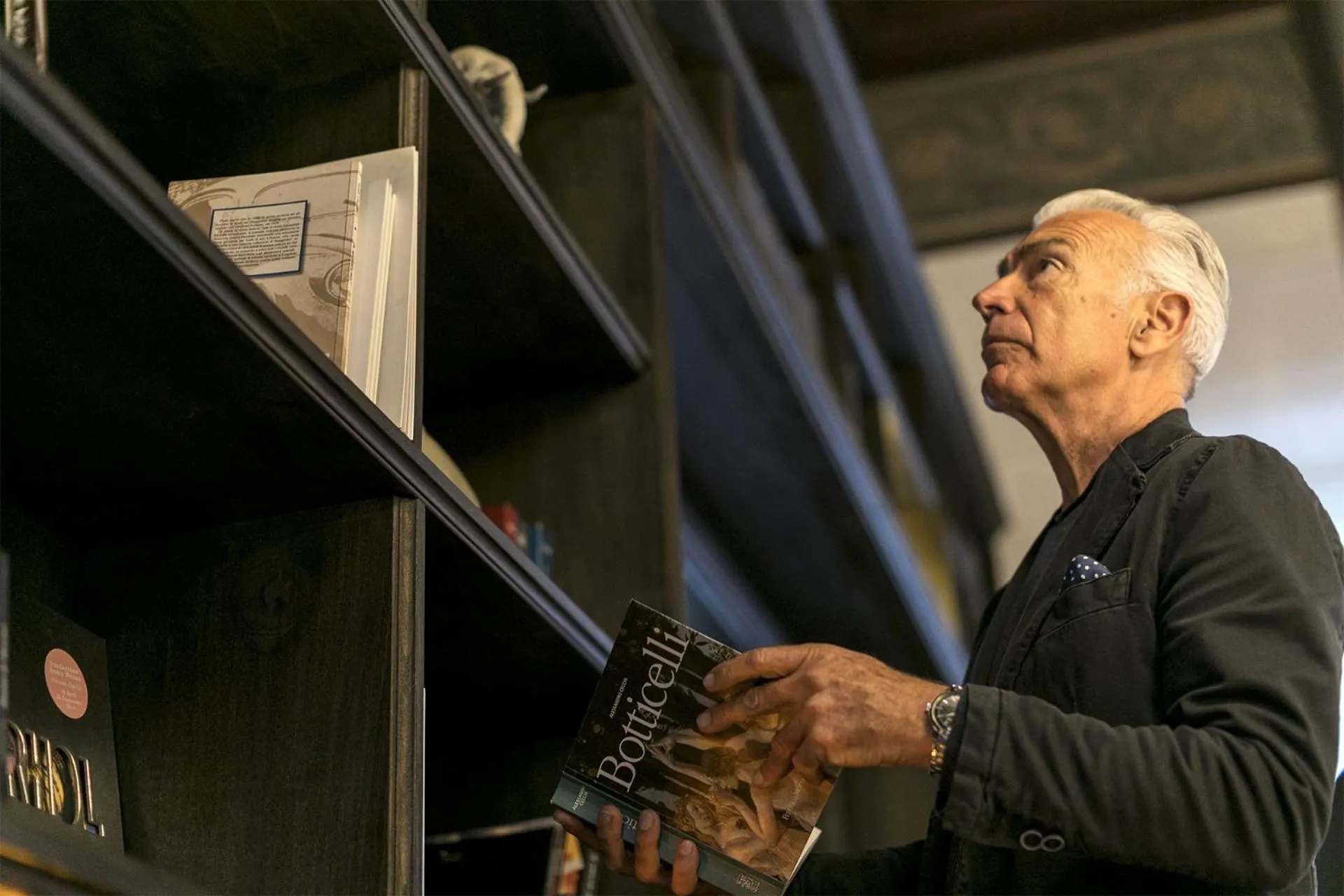 Library in Palazzo Lorenzo Hotel Boutique & Spa