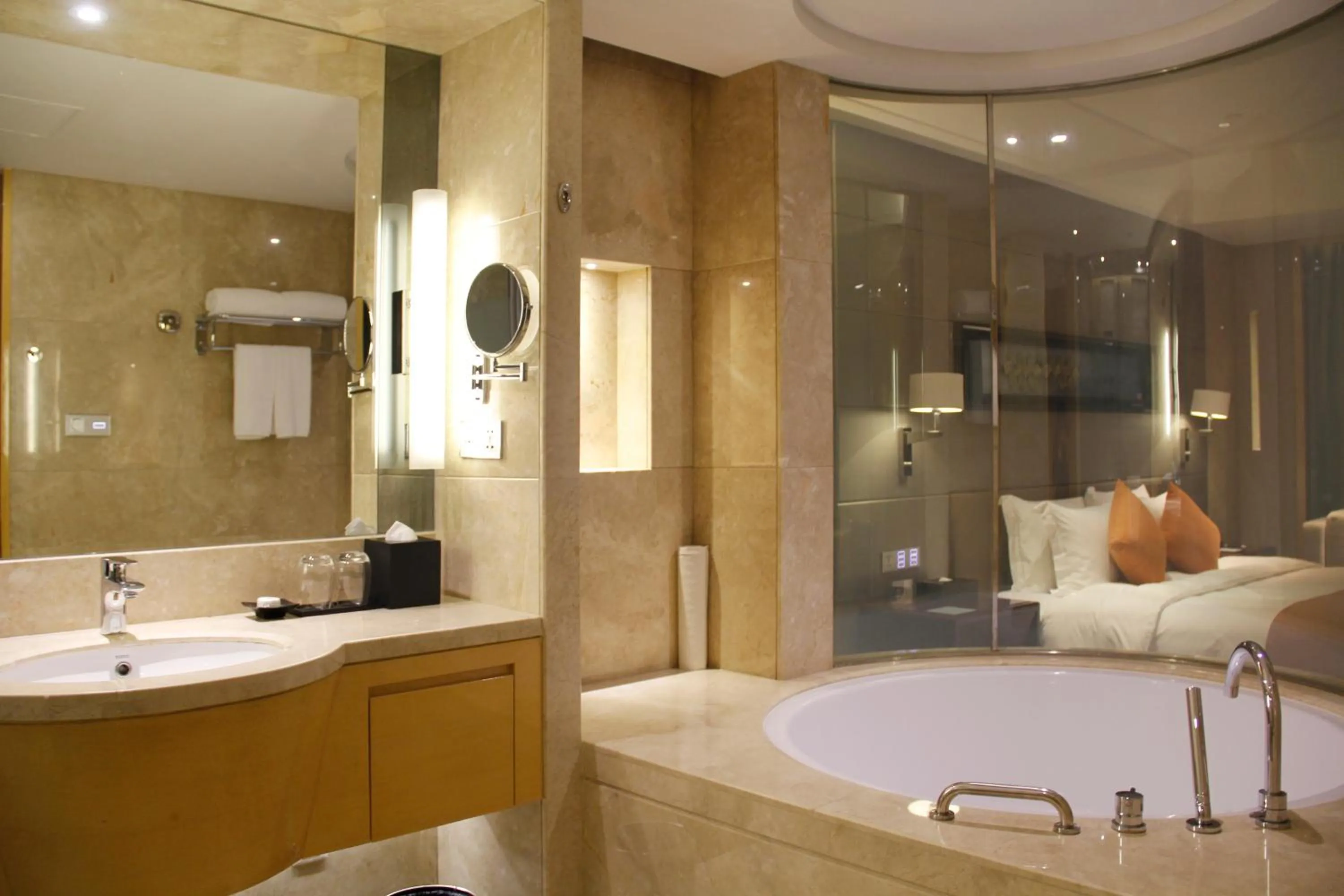 Bathroom in Swissôtel Guangzhou