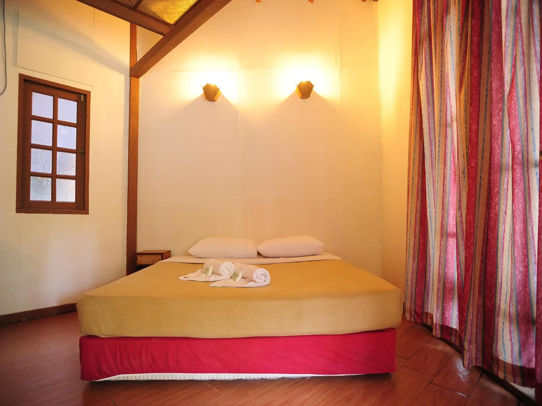 Bed in Redang Paradise Resort