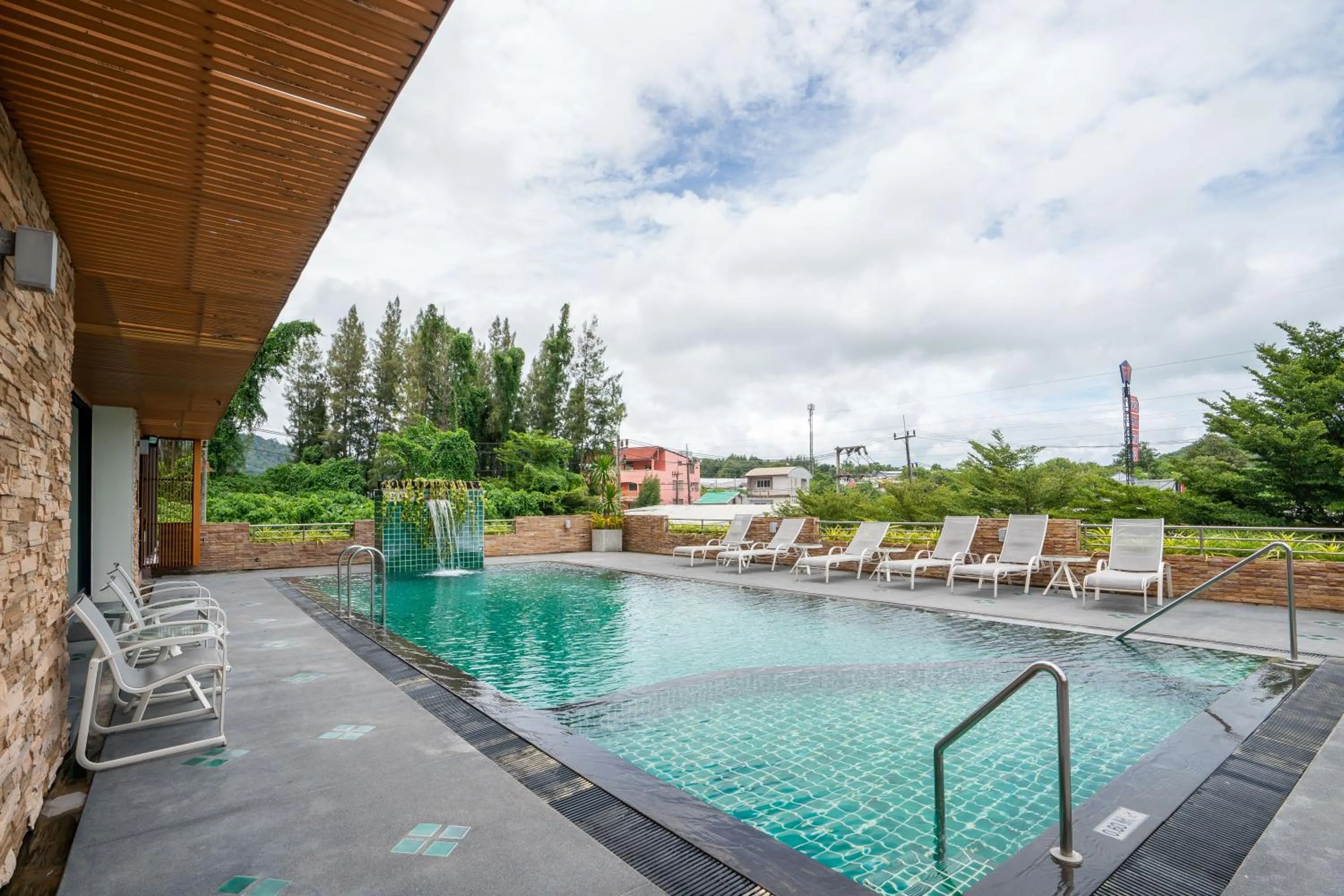 Swimming pool in CA Hotel and Residence Phuket - SHA Extra Plus