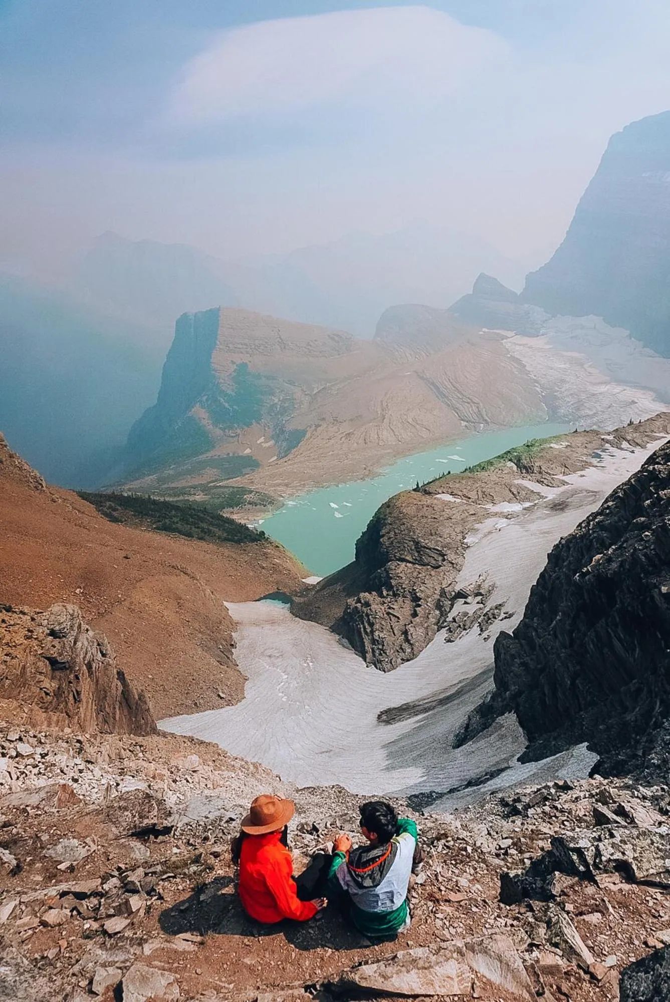 Hiking in Wander Camp Glacier