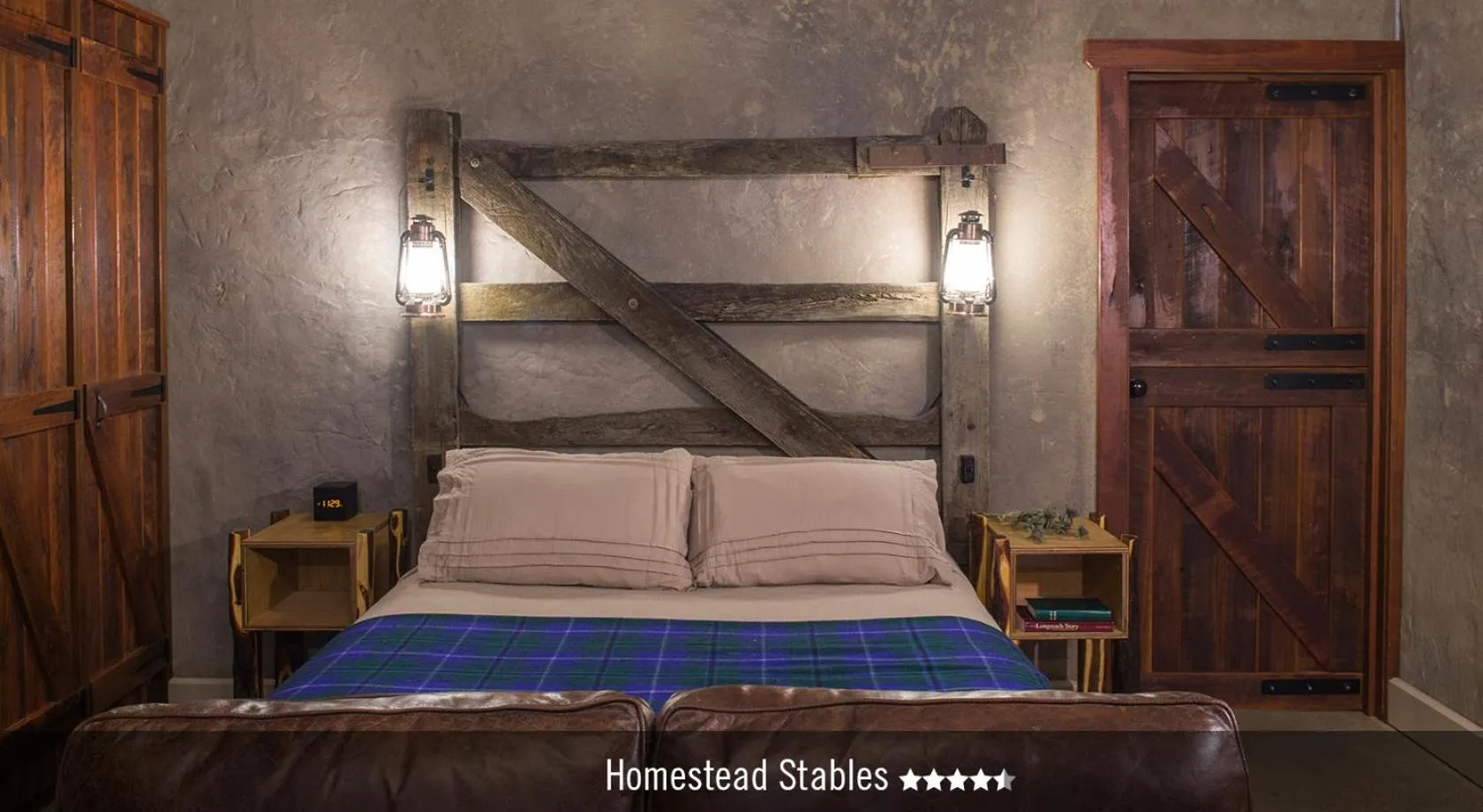 Bed in Saltbush Retreat