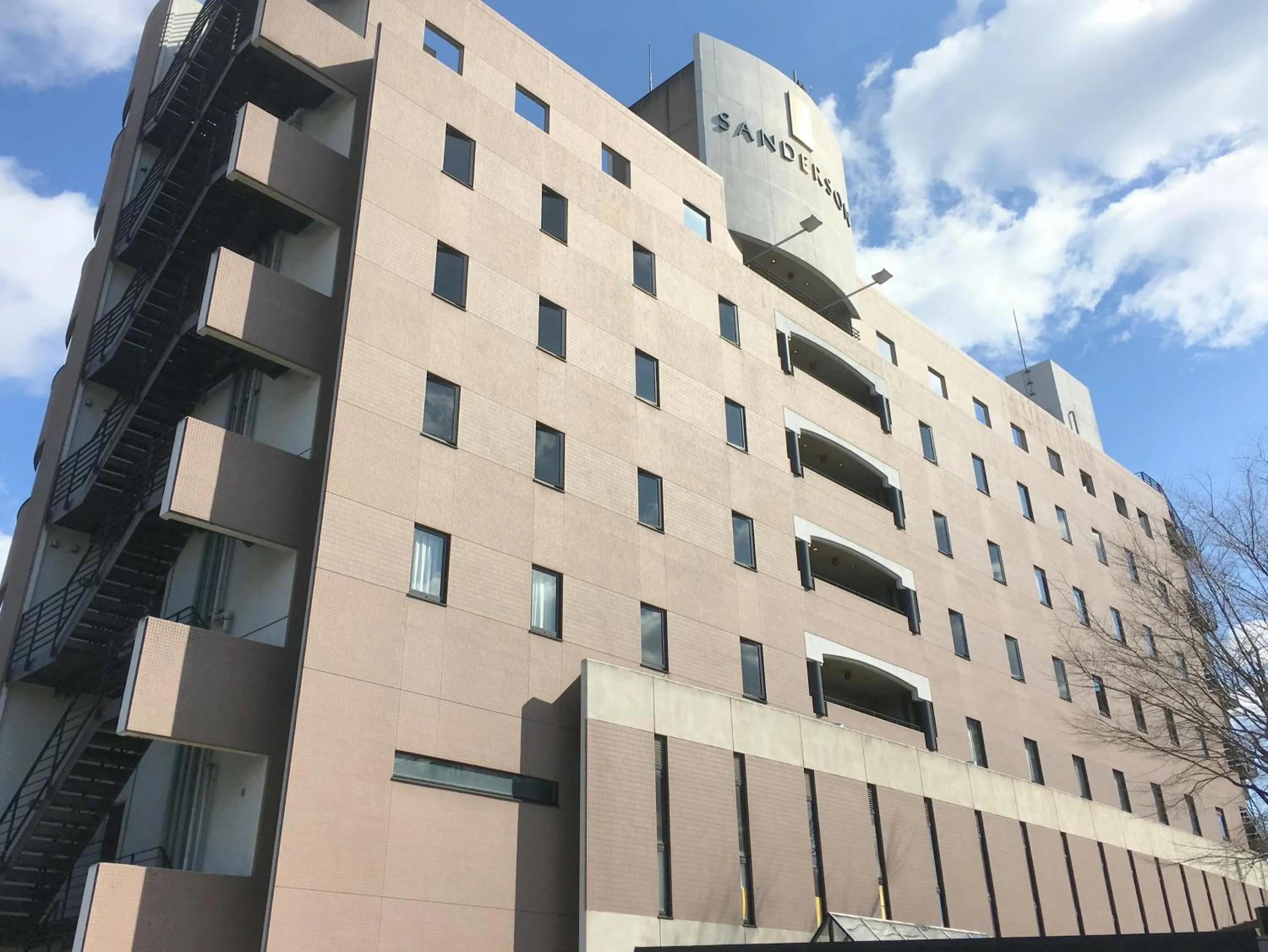 Property building in Hotel Sanderson