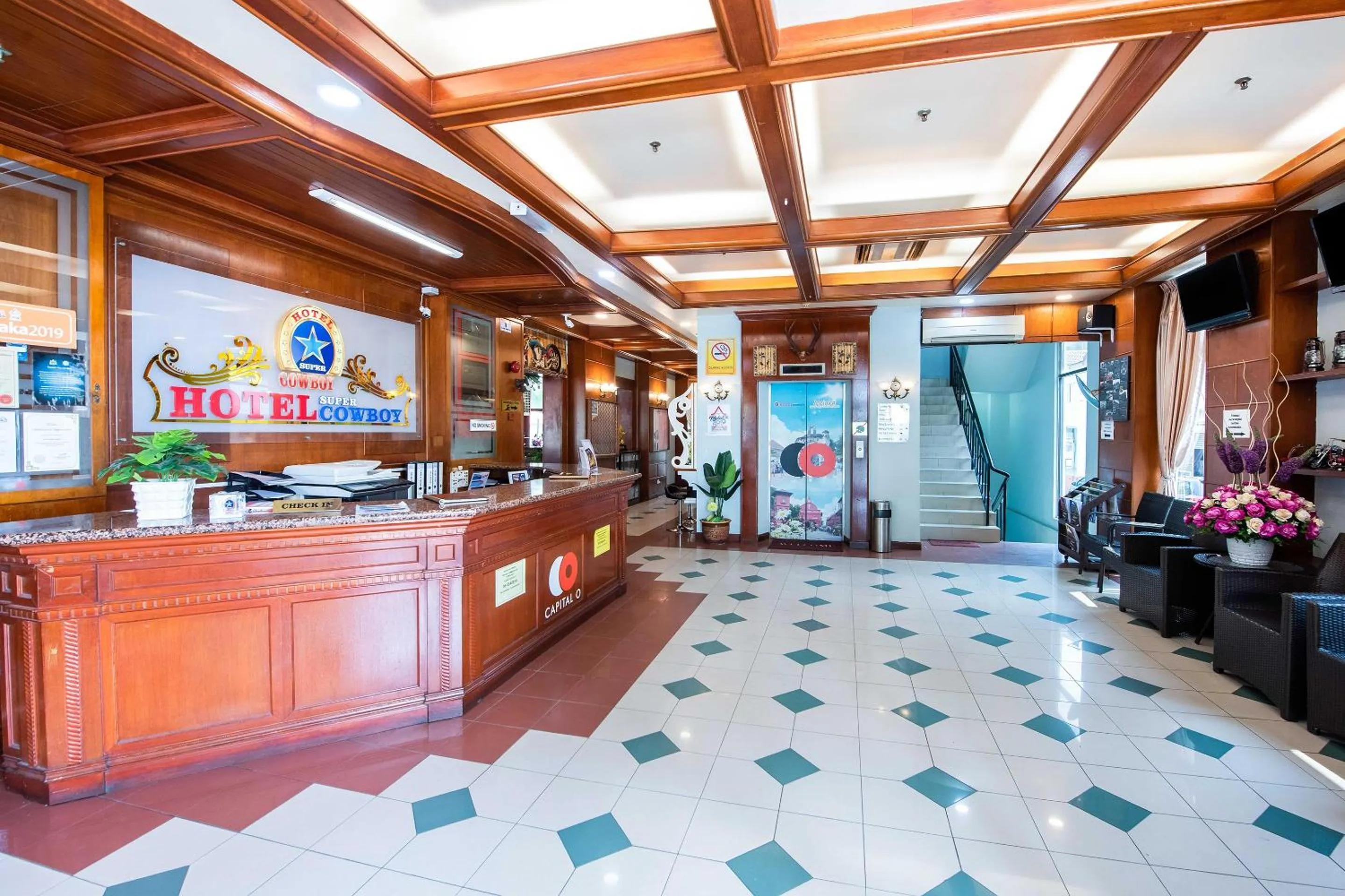 Lobby or reception in Collection O Hotel Super Cowboy