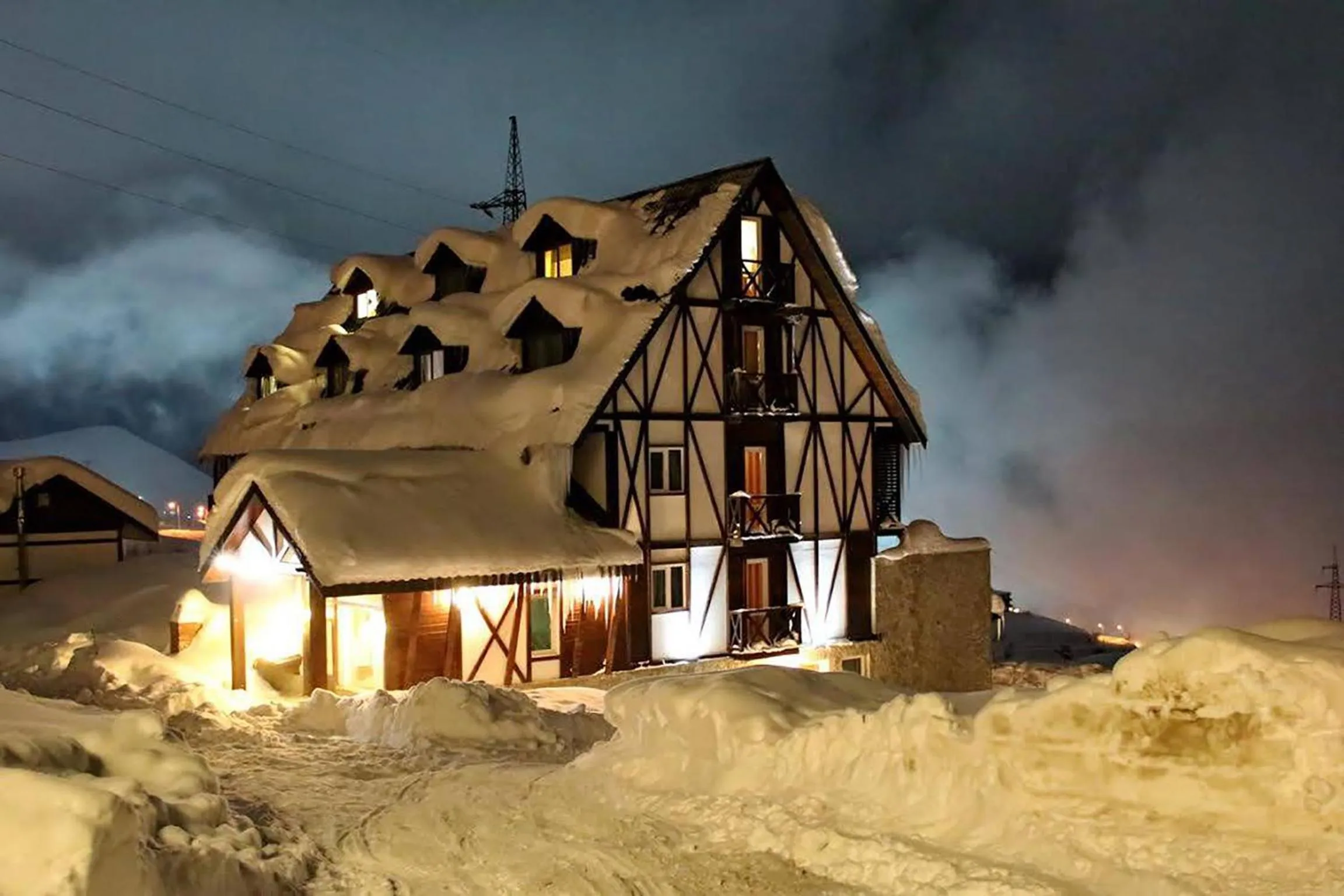 Facade/entrance in Edelweiss Hotel