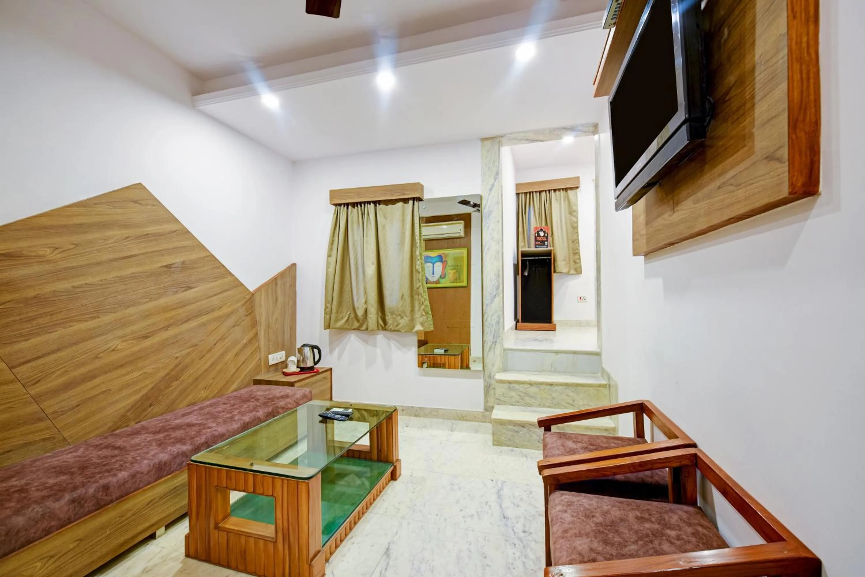 Seating area in Natraj Yes Please -New Delhi