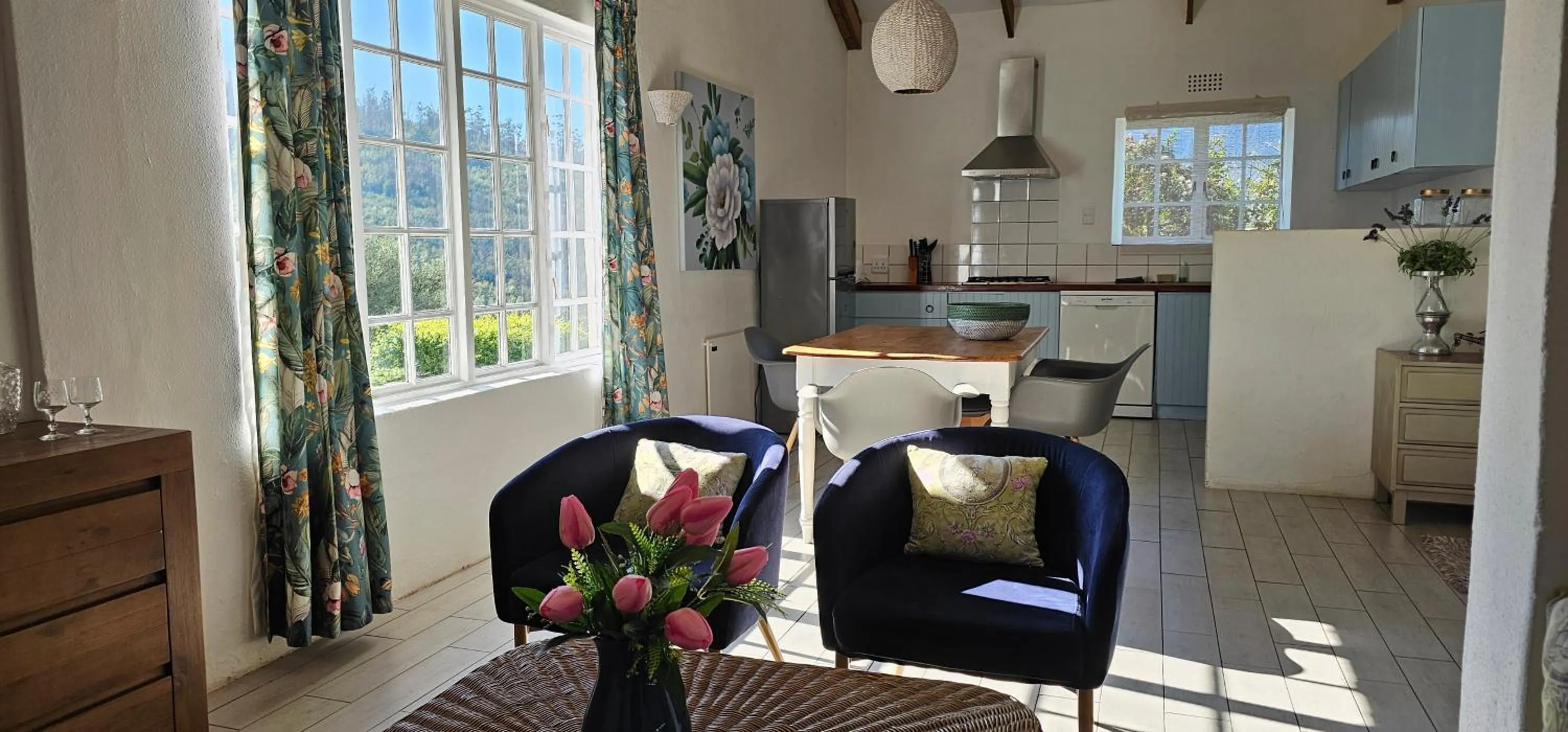 Living room in De Molen Guest House