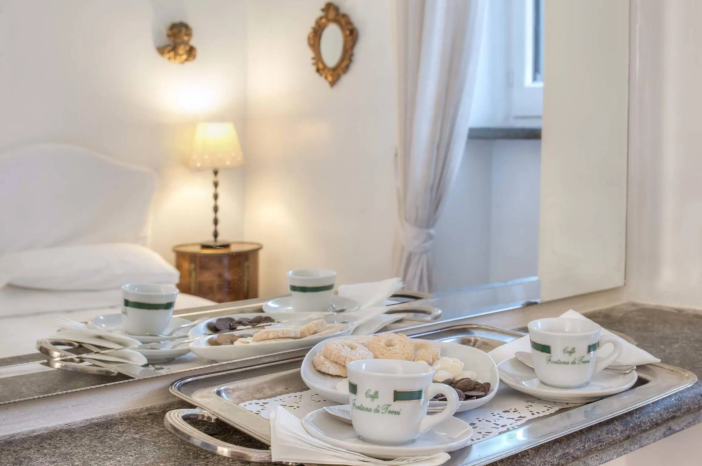 Continental breakfast in Hotel Fontana